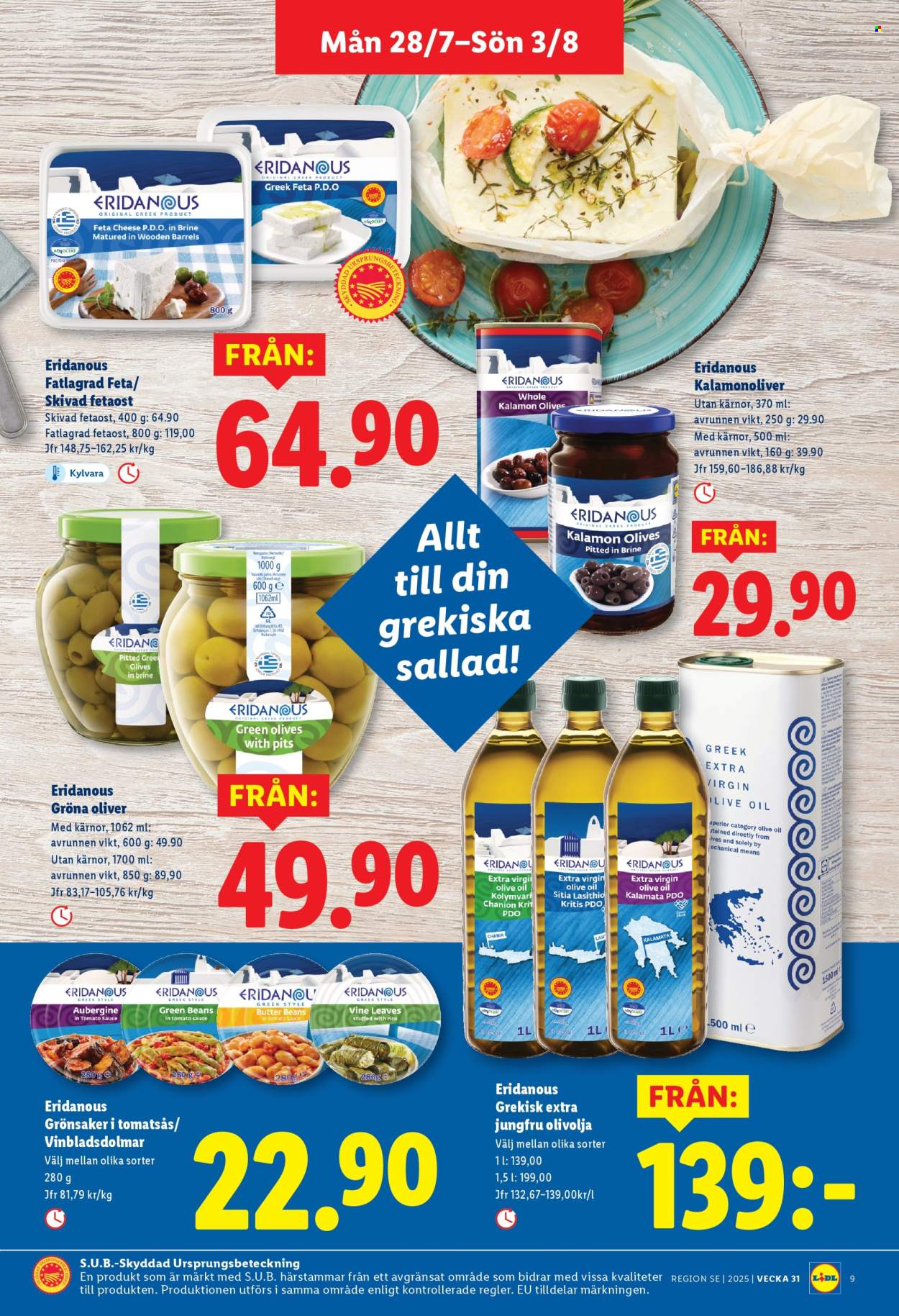 Lidl reklamblad - 28/7 2025 - 3/8 2025. Sida 9