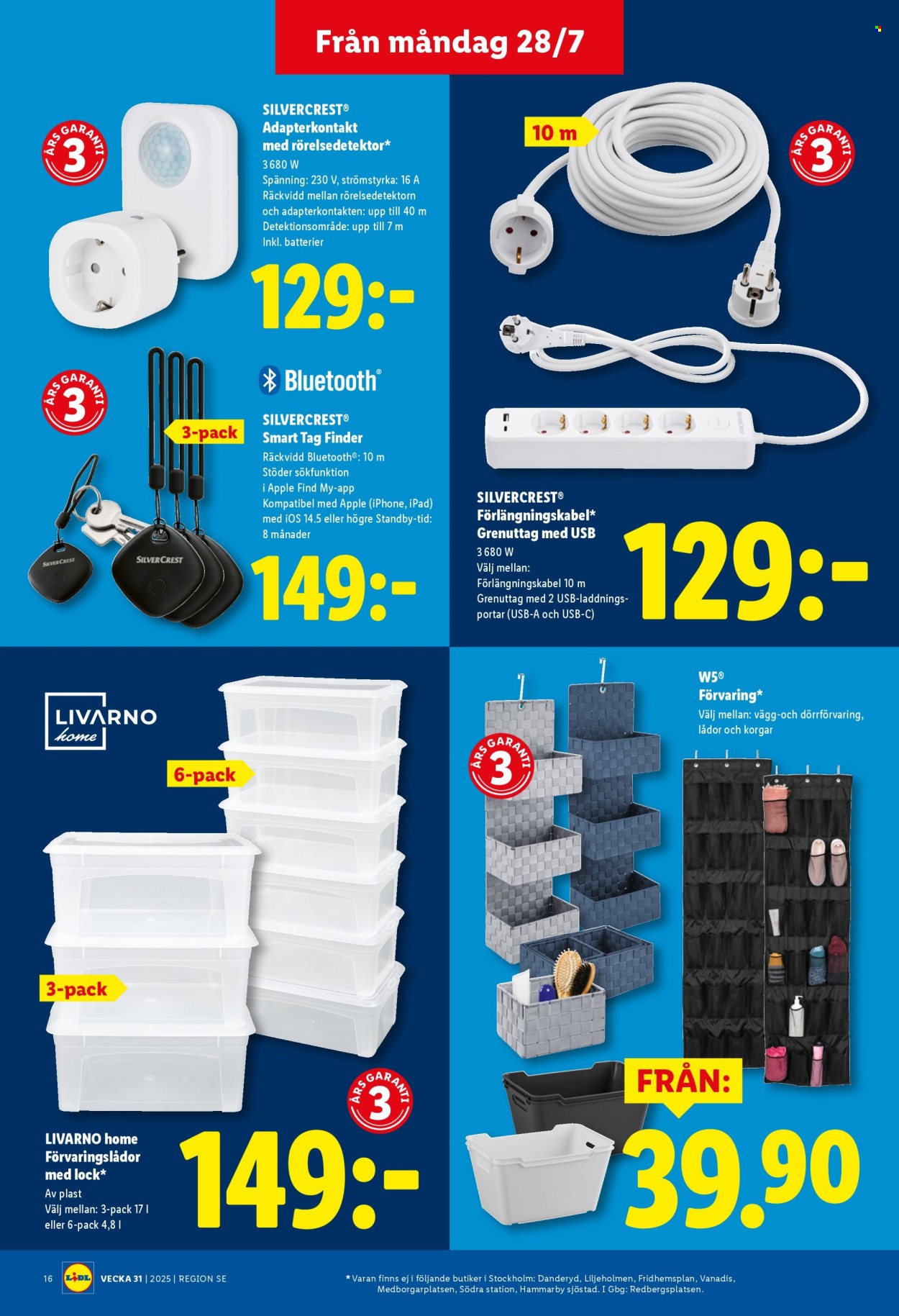 Lidl reklamblad - 28/7 2025 - 3/8 2025. Sida 18