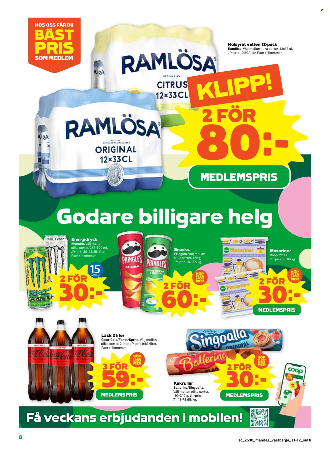 Stora Coop reklamblad - 21/7 2025 - 27/7 2025. Sida 8