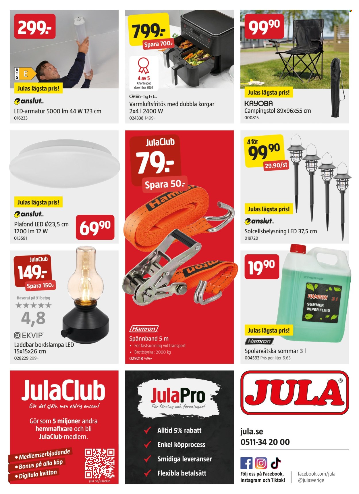 Jula reklamblad - 24/7 2025 - 6/8 2025. Sida 18