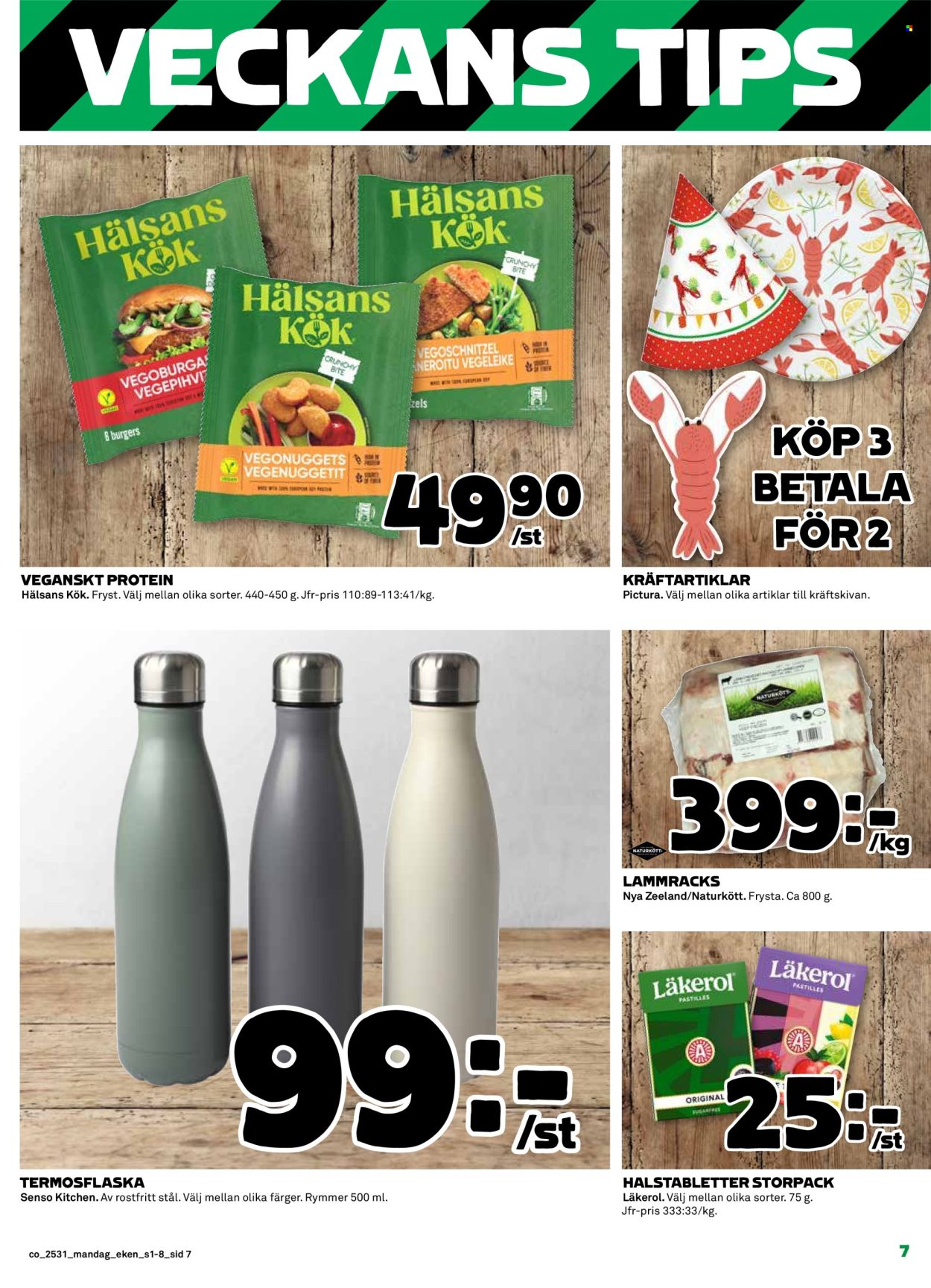 Coop reklamblad - 28/7 2025 - 3/8 2025. Sida 7