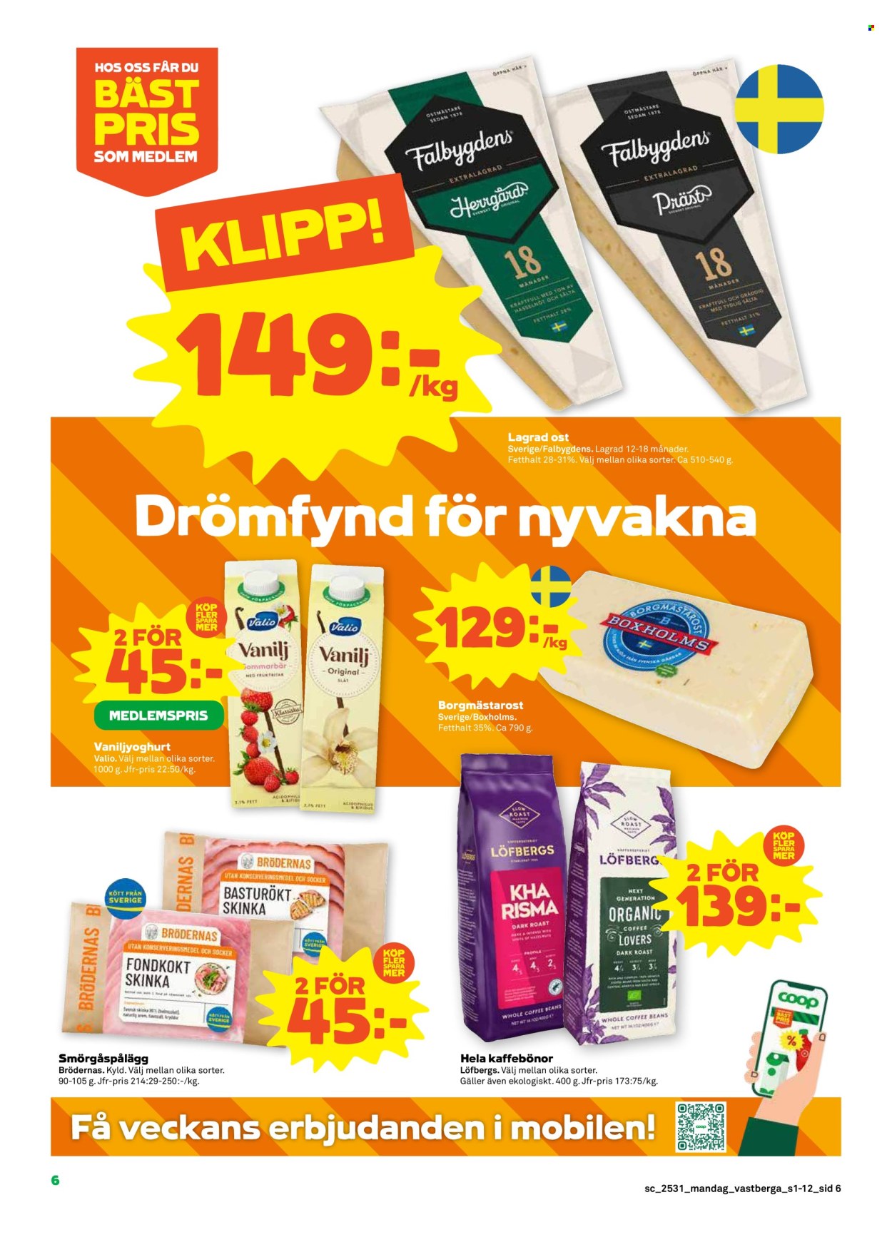 Stora Coop reklamblad - 28/7 2025 - 3/8 2025. Sida 6