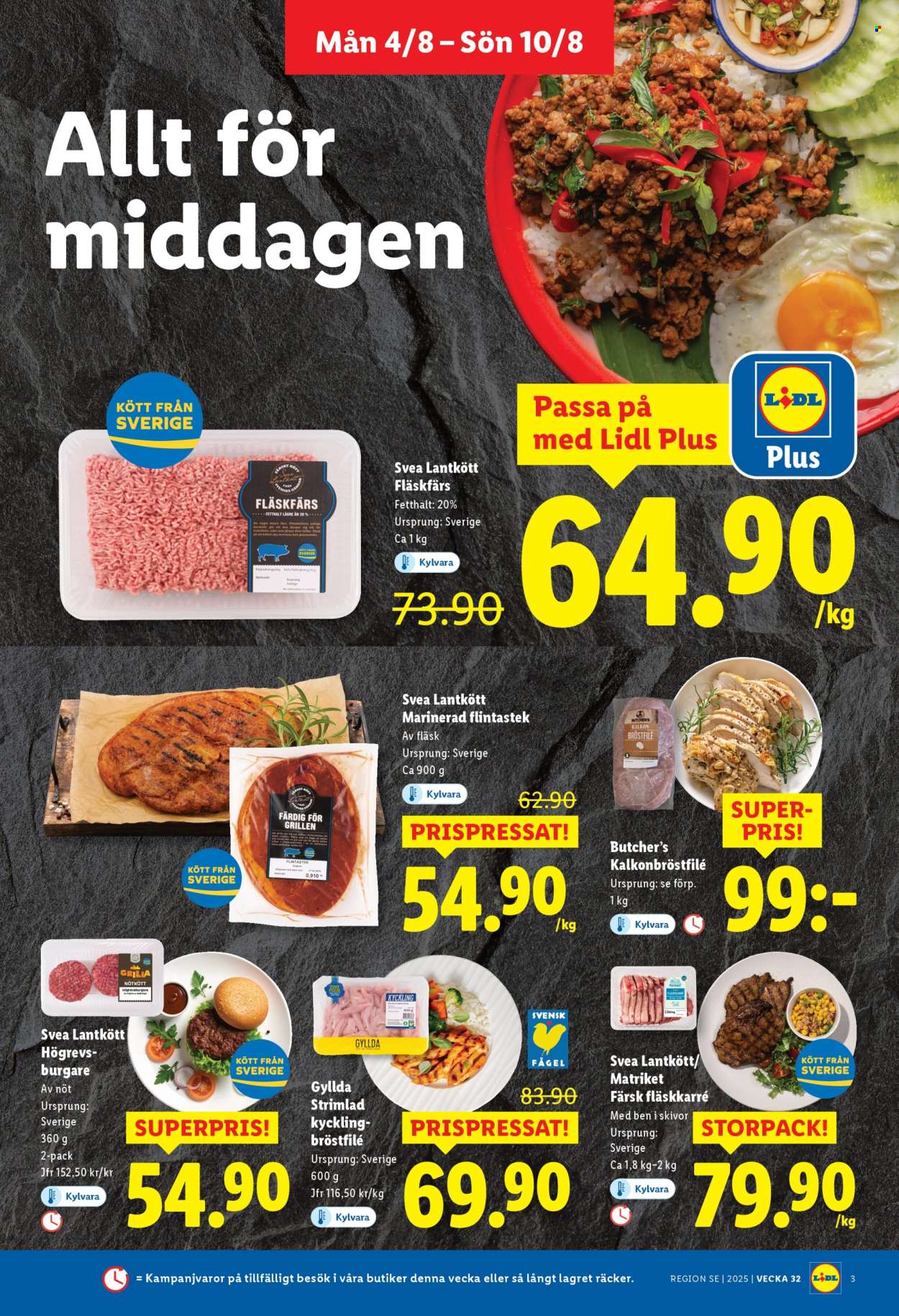 Lidl reklamblad - 4/8 2025 - 10/8 2025. Sida 3