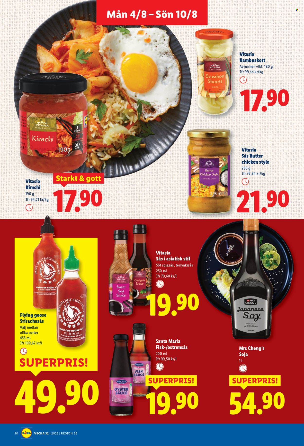 Lidl reklamblad - 4/8 2025 - 10/8 2025. Sida 10