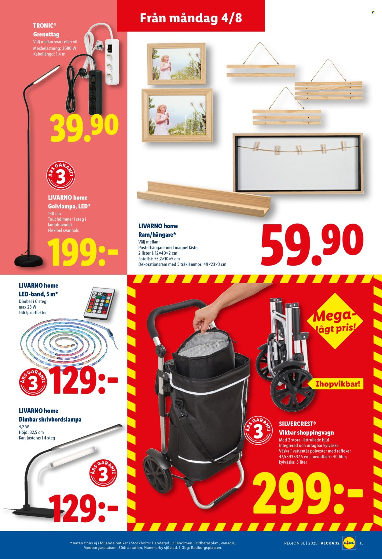Lidl reklamblad - 4/8 2025 - 10/8 2025. Sida 18
