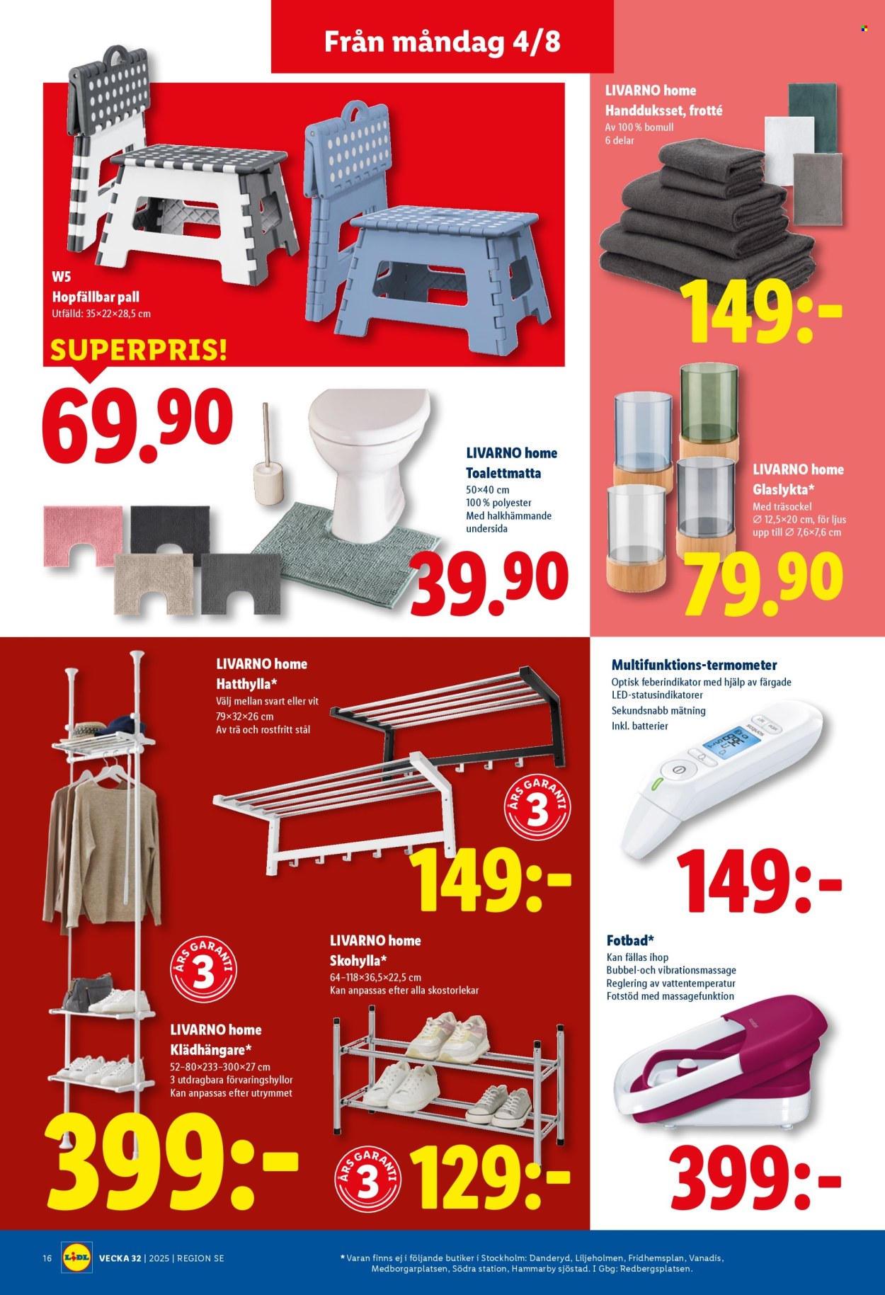 Lidl reklamblad - 4/8 2025 - 10/8 2025. Sida 19