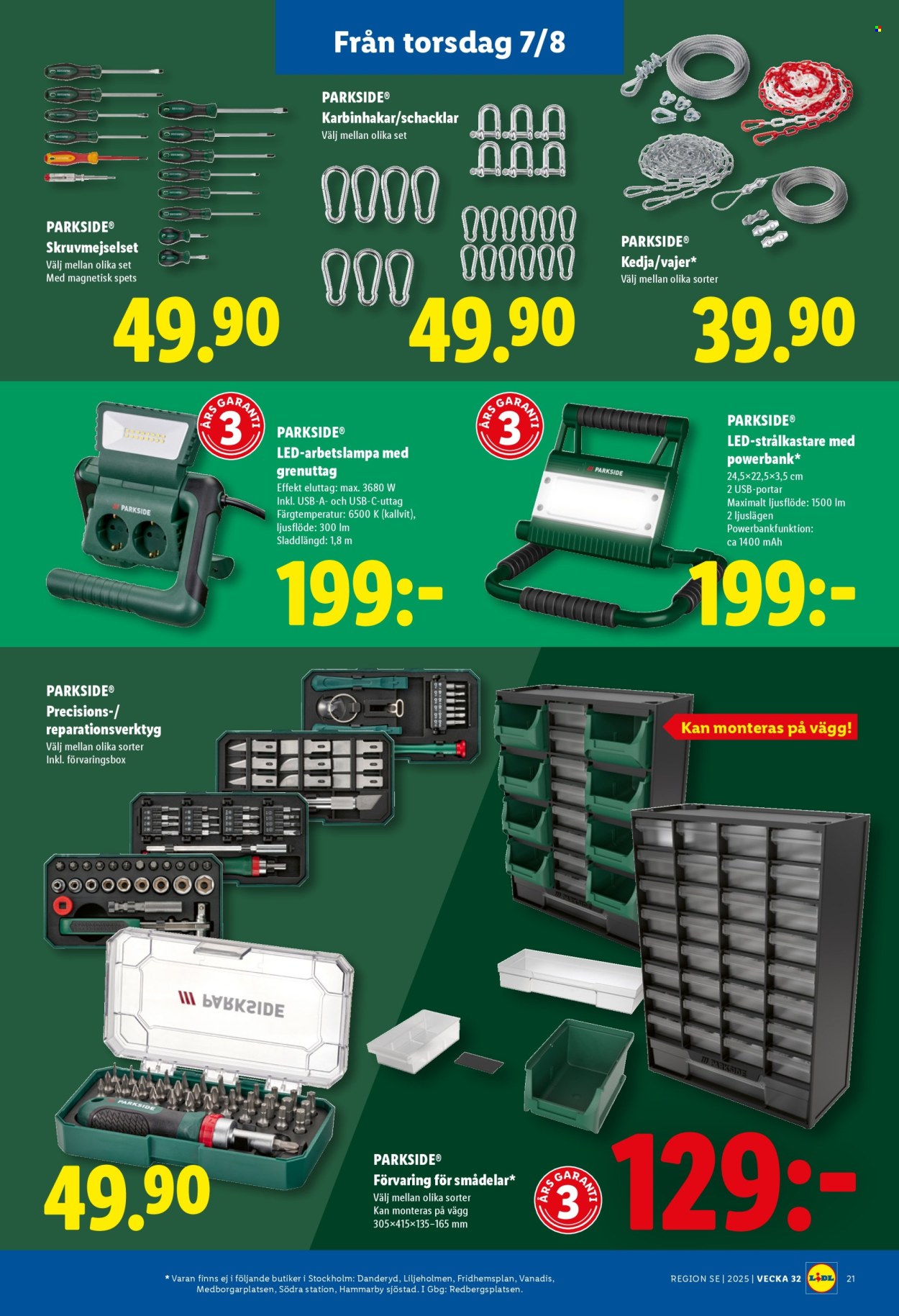 Lidl reklamblad - 4/8 2025 - 10/8 2025. Sida 24