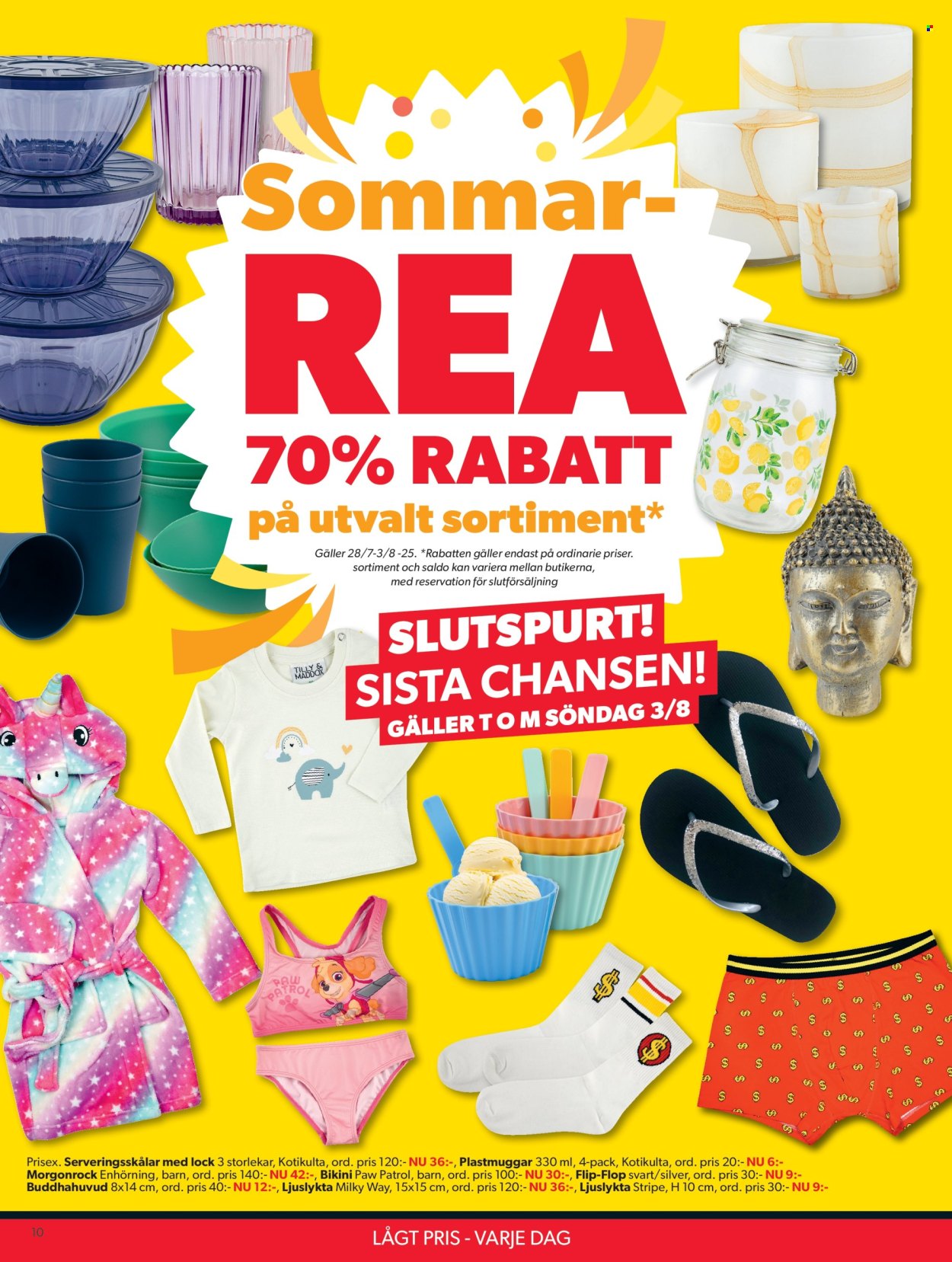 DollarStore reklamblad - 28/7 2025 - 10/8 2025. Sida 10