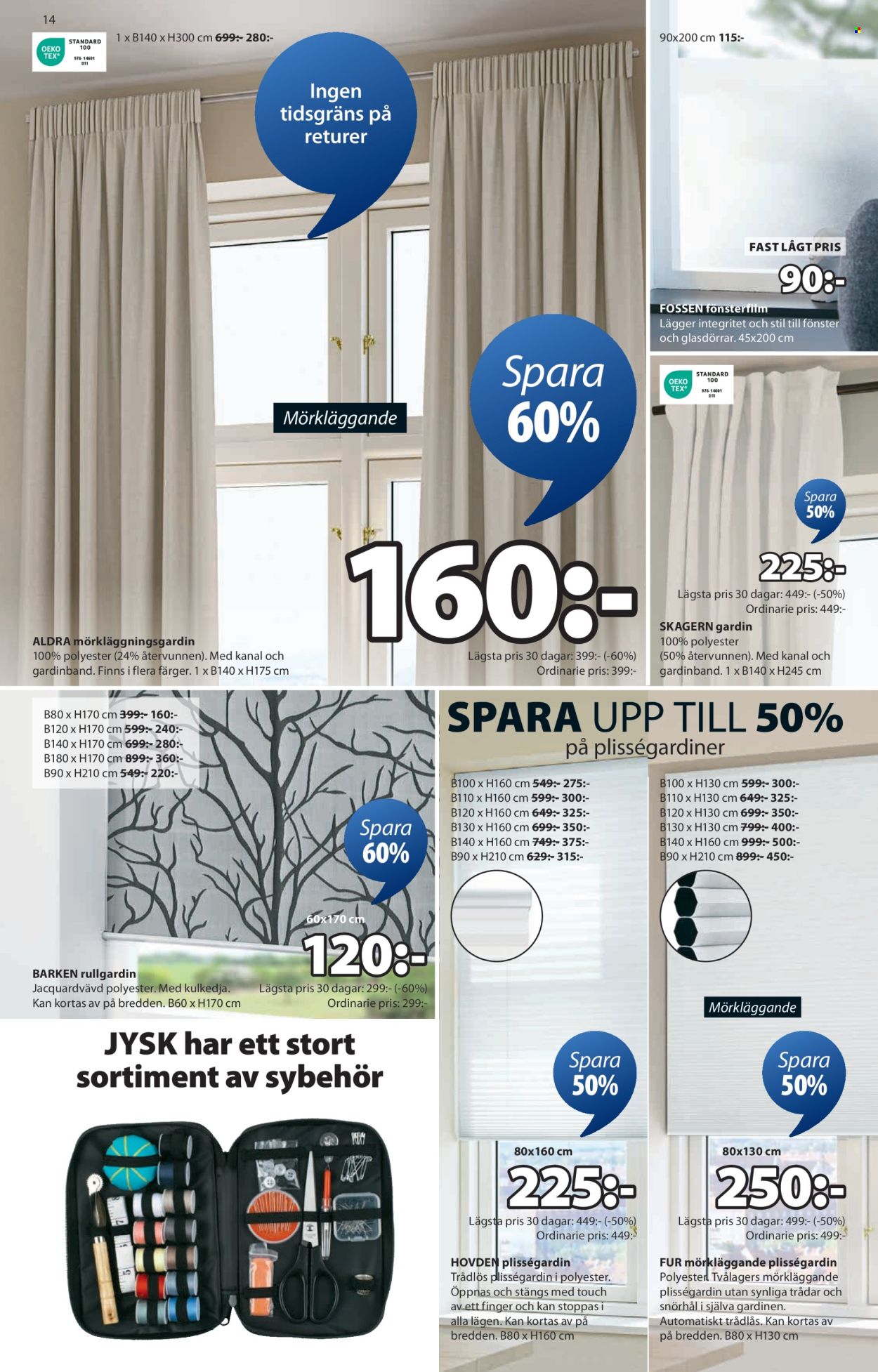 JYSK reklamblad - 28/7 2025 - 10/8 2025. Sida 14