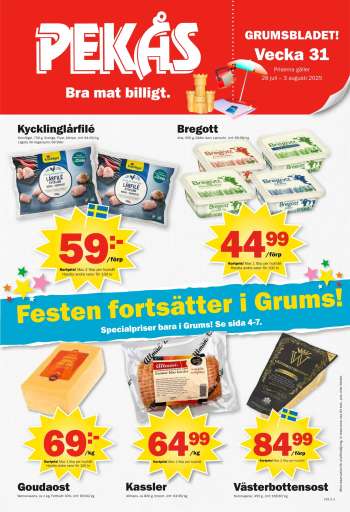 Pekås reklamblad - 28/7 2025 - 3/8 2025.
