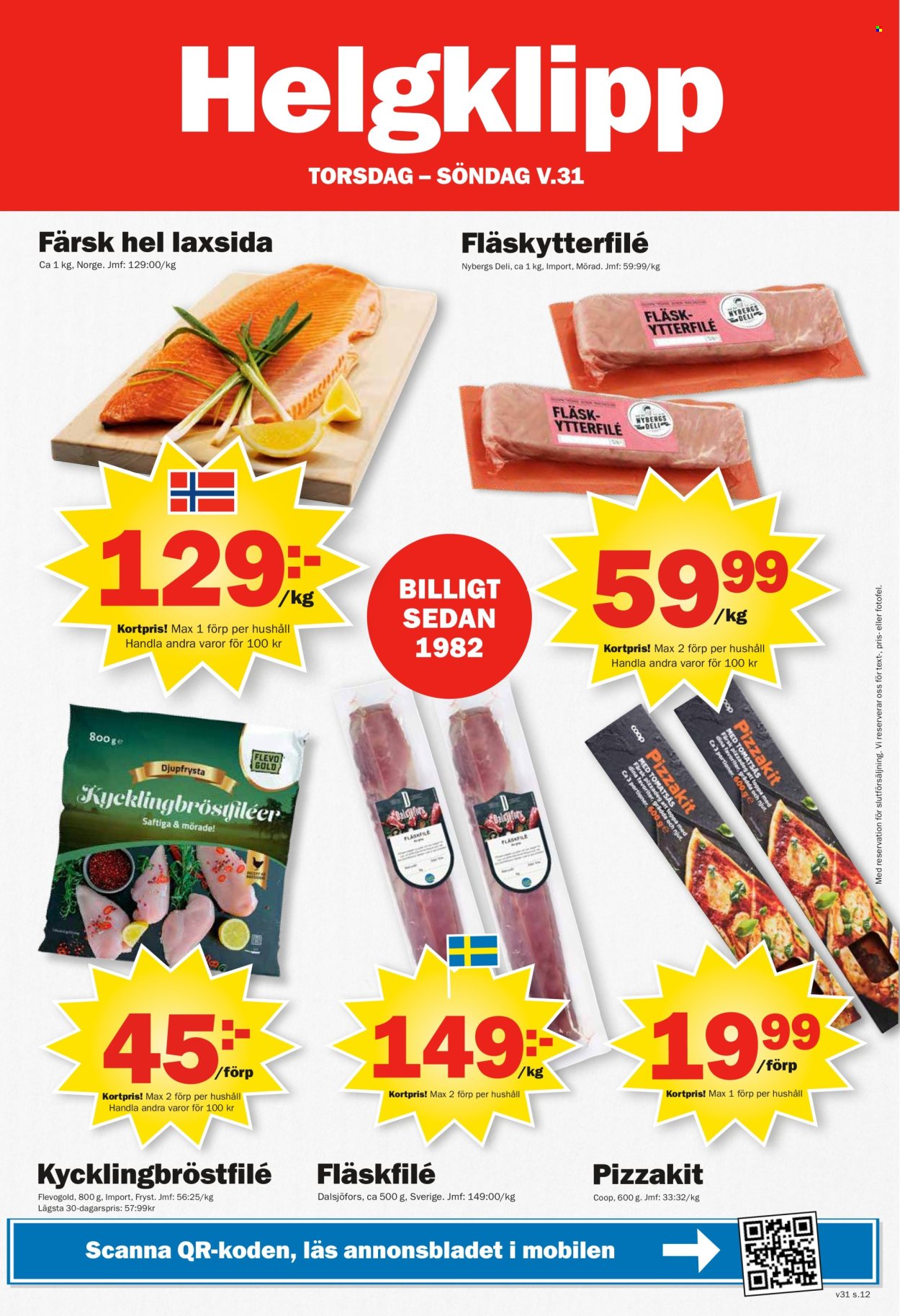Pekås reklamblad - 28/7 2025 - 3/8 2025. Sida 12