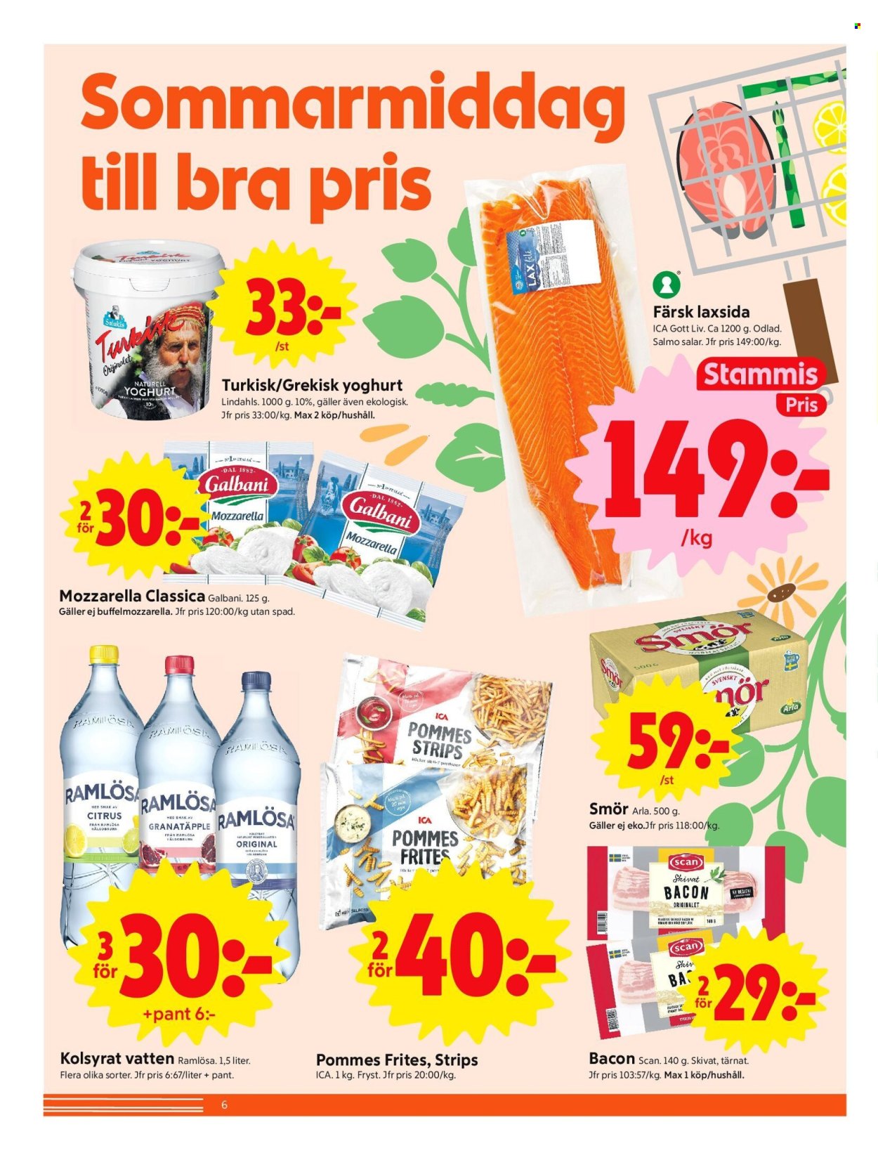 ICA reklamblad - 28/7 2025 - 10/8 2025. Sida 6