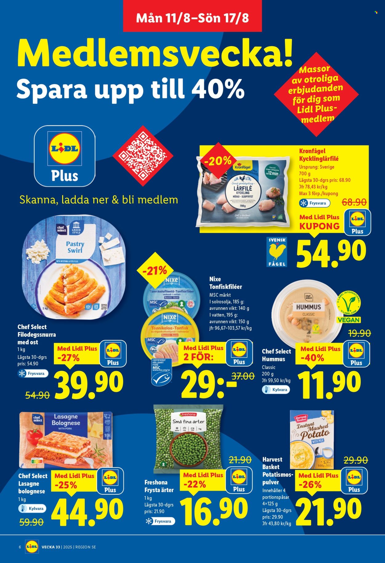 Lidl reklamblad - 11/8 2025 - 17/8 2025. Sida 6