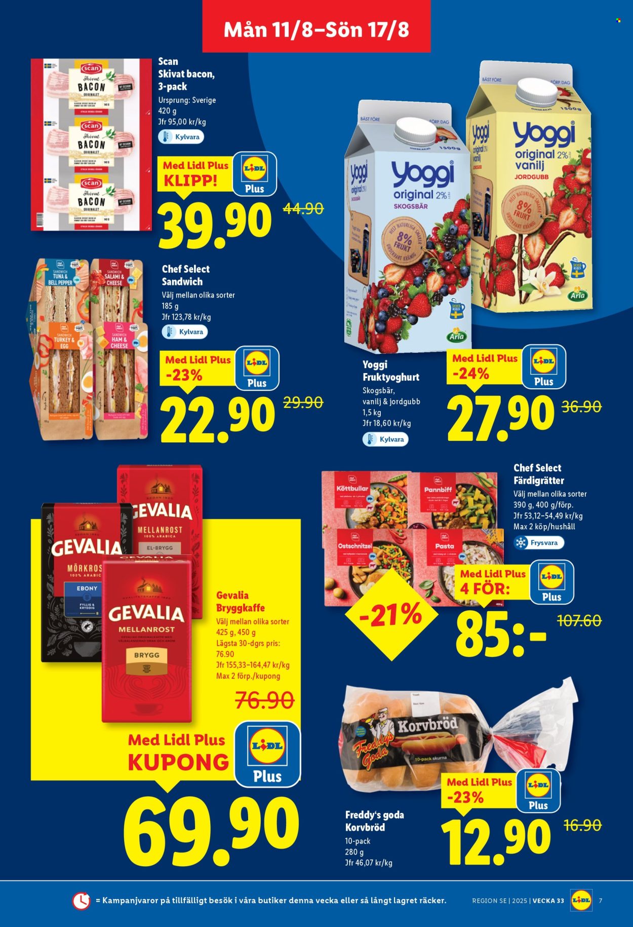 Lidl reklamblad - 11/8 2025 - 17/8 2025. Sida 7