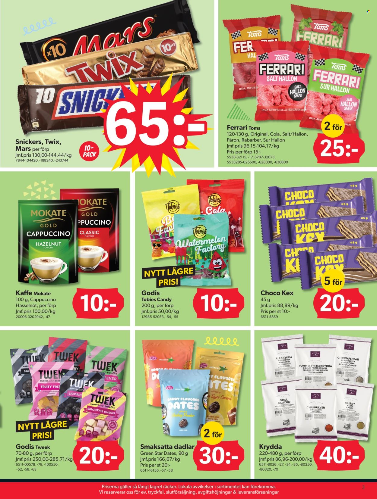 DollarStore reklamblad - 11/8 2025 - 24/8 2025. Sida 3