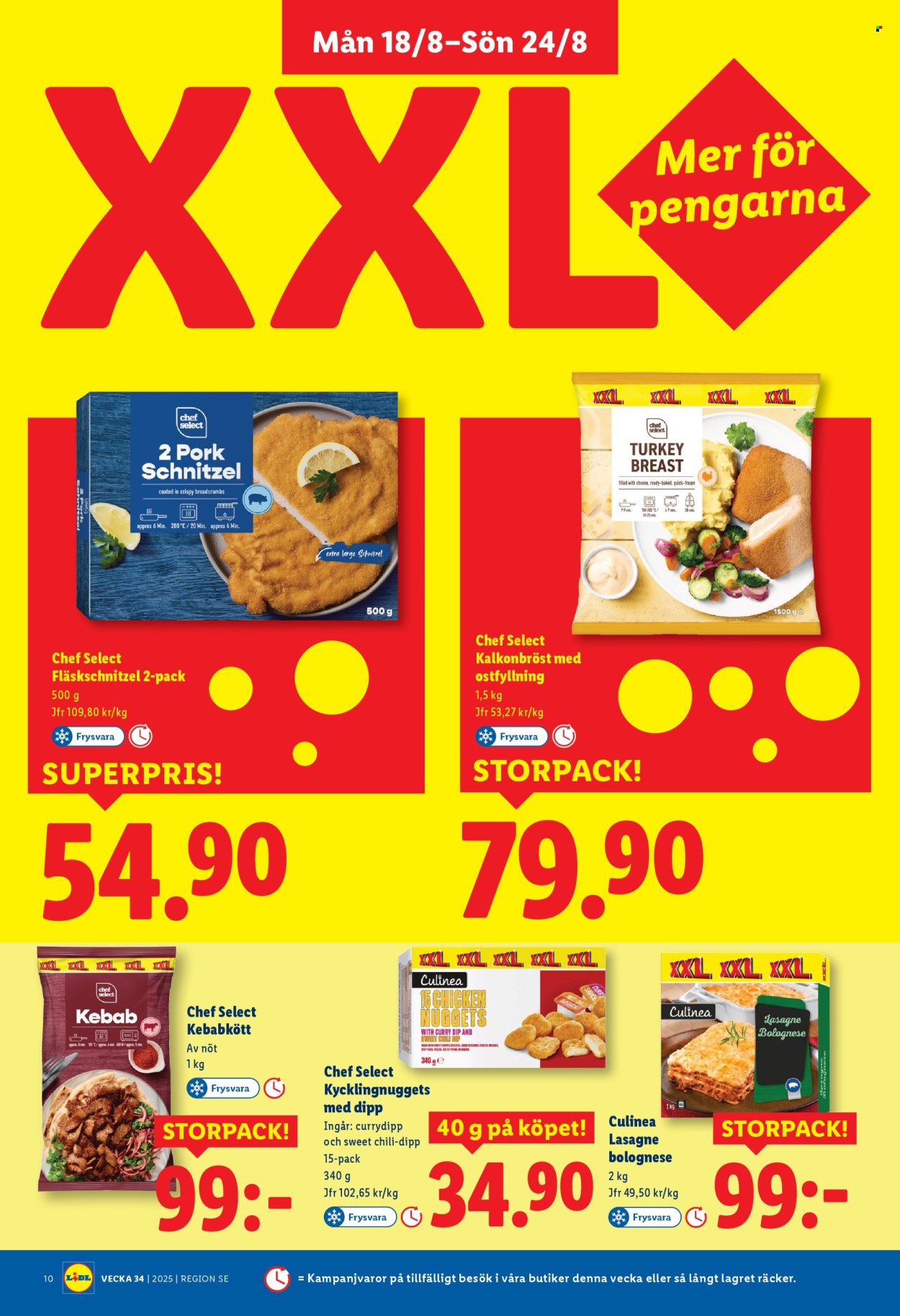 Lidl reklamblad - 18/8 2025 - 24/8 2025. Sida 10