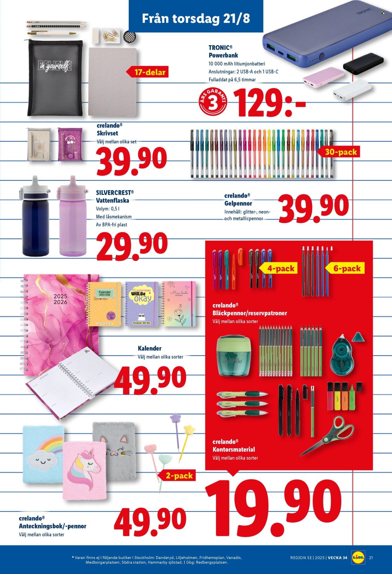 Lidl reklamblad - 18/8 2025 - 24/8 2025. Sida 26
