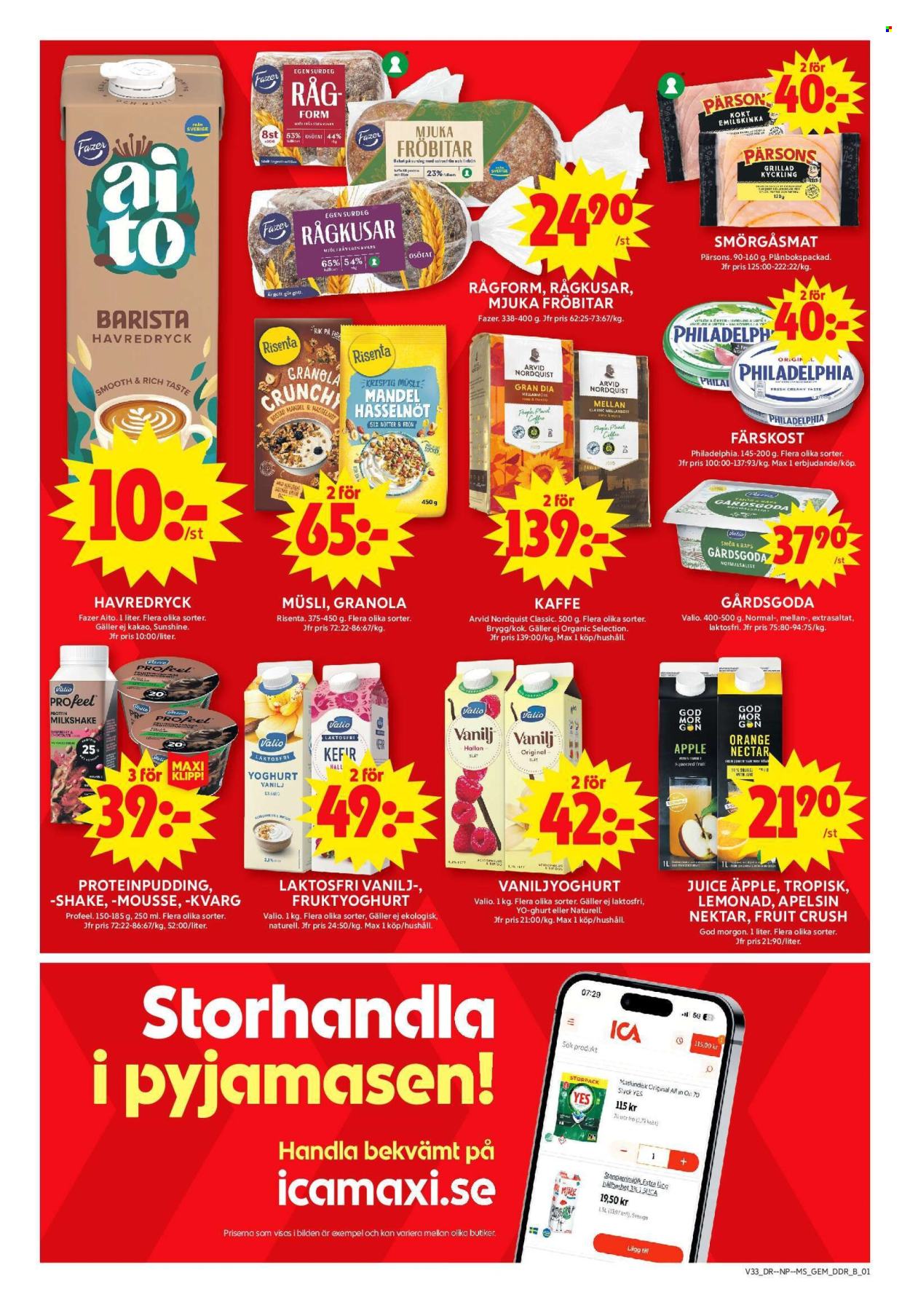 ICA reklamblad - 11/8 2025 - 17/8 2025. Sida 4