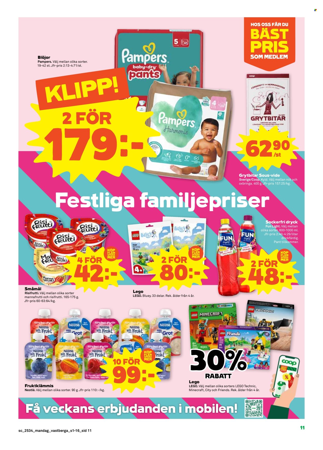 Stora Coop reklamblad - 18/8 2025 - 24/8 2025. Sida 11