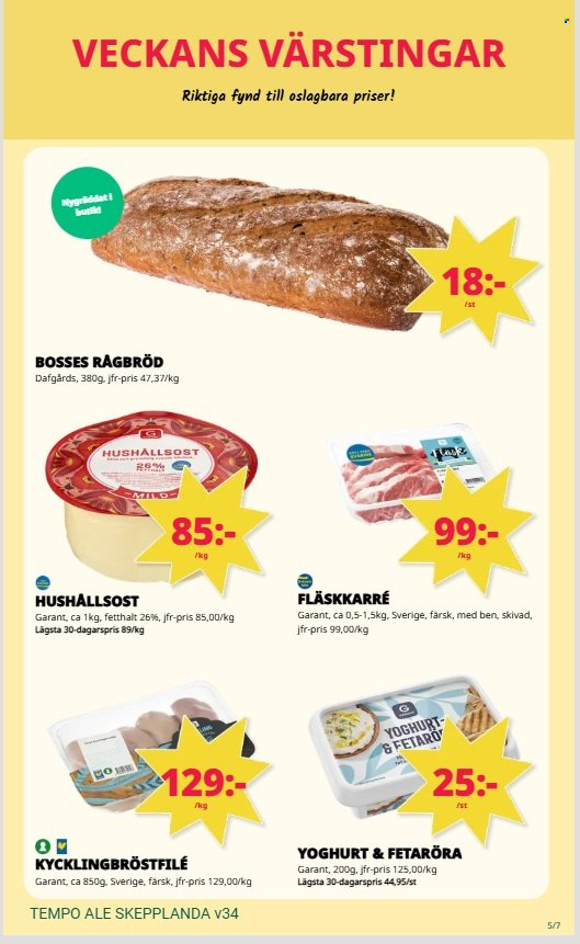 Tempo reklamblad - 18/8 2025 - 24/8 2025. Sida 5