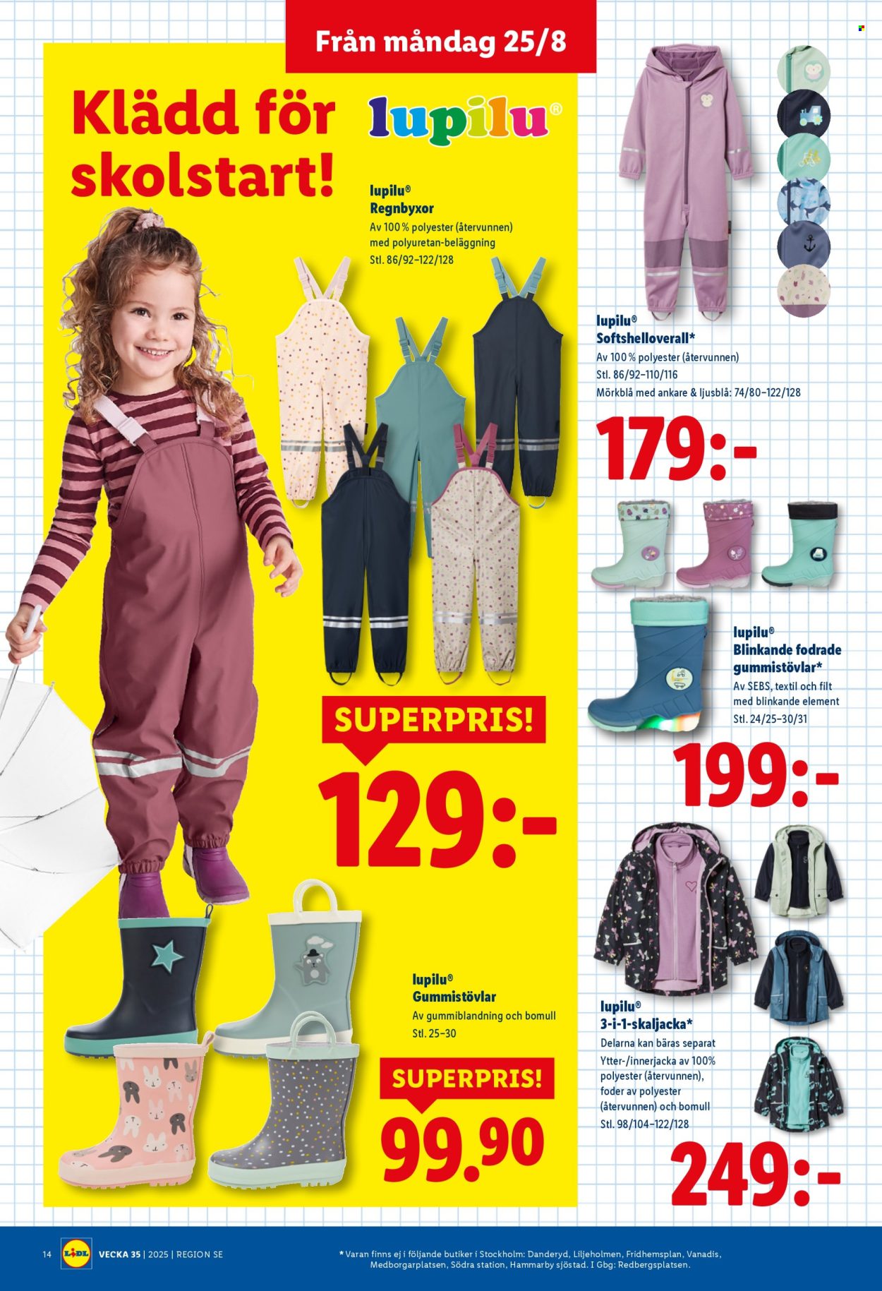 Lidl reklamblad - 25/8 2025 - 31/8 2025. Sida 16