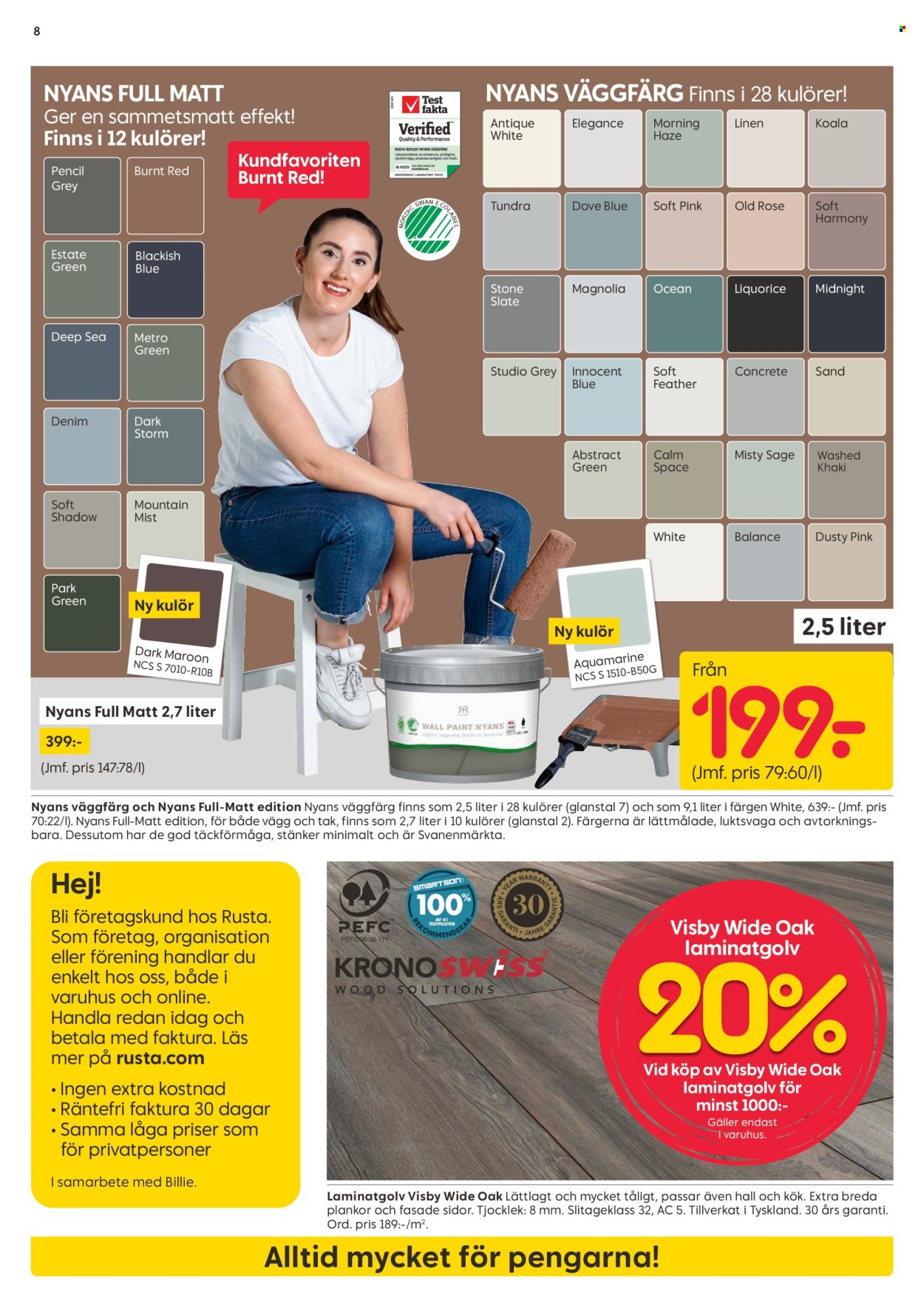 Rusta reklamblad - 18/8 2025 - 24/8 2025. Sida 8