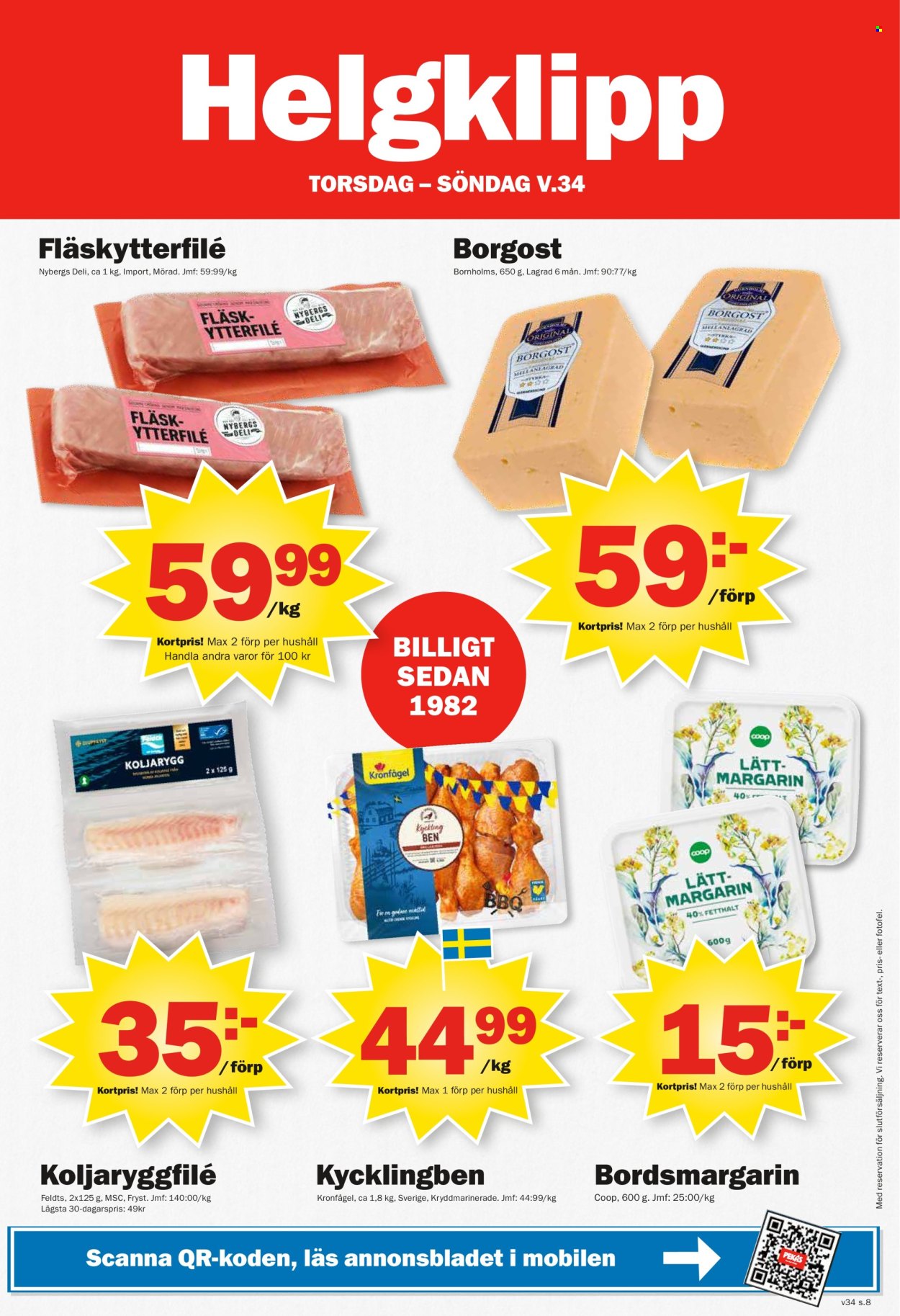 Pekås reklamblad - 18/8 2025 - 24/8 2025. Sida 8
