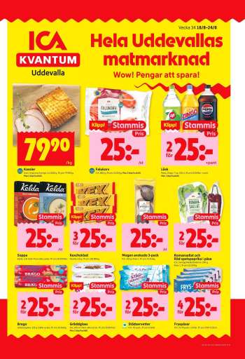 ICA reklamblad - 18/8 2025 - 24/8 2025.