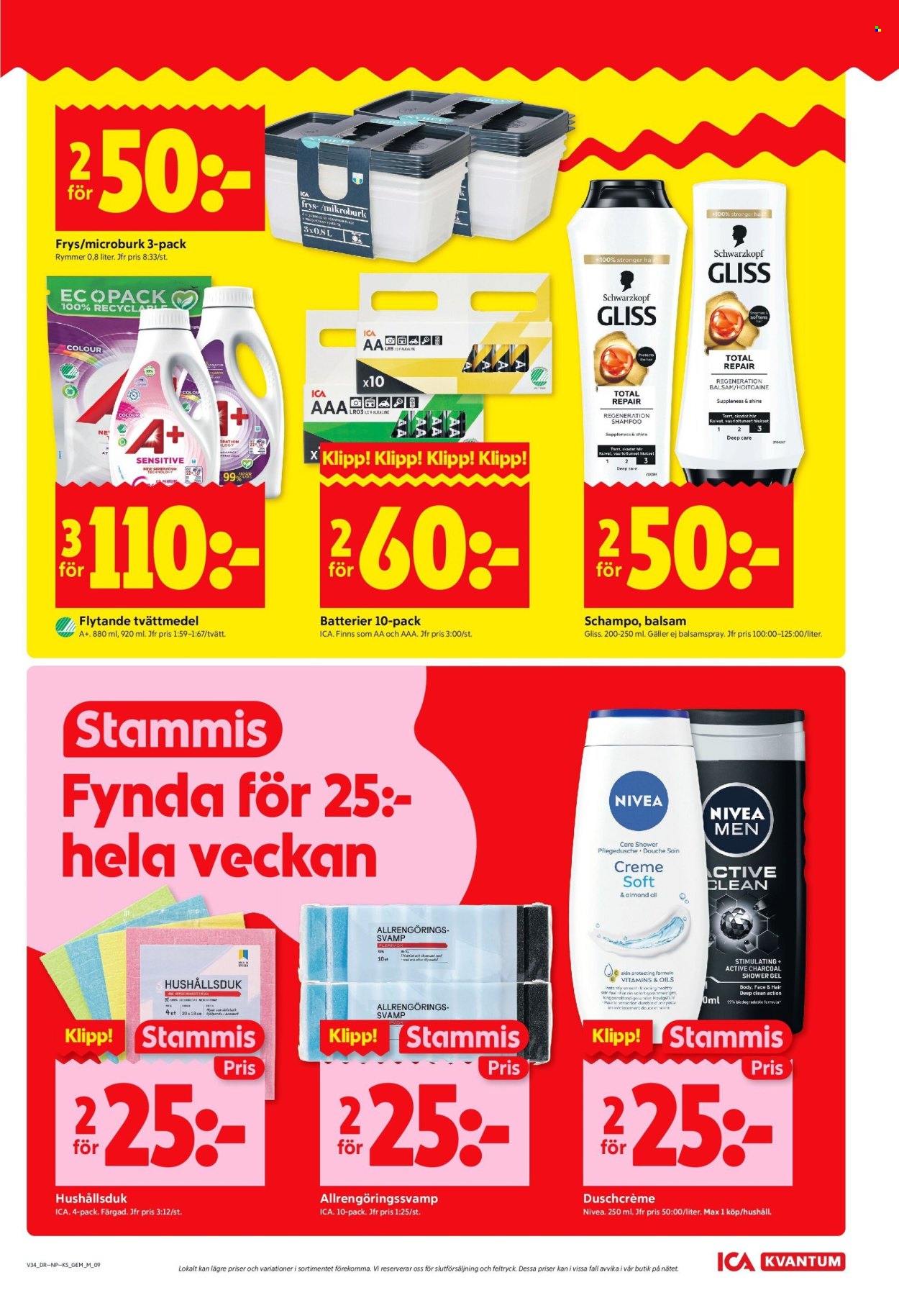 ICA reklamblad - 18/8 2025 - 24/8 2025. Sida 9
