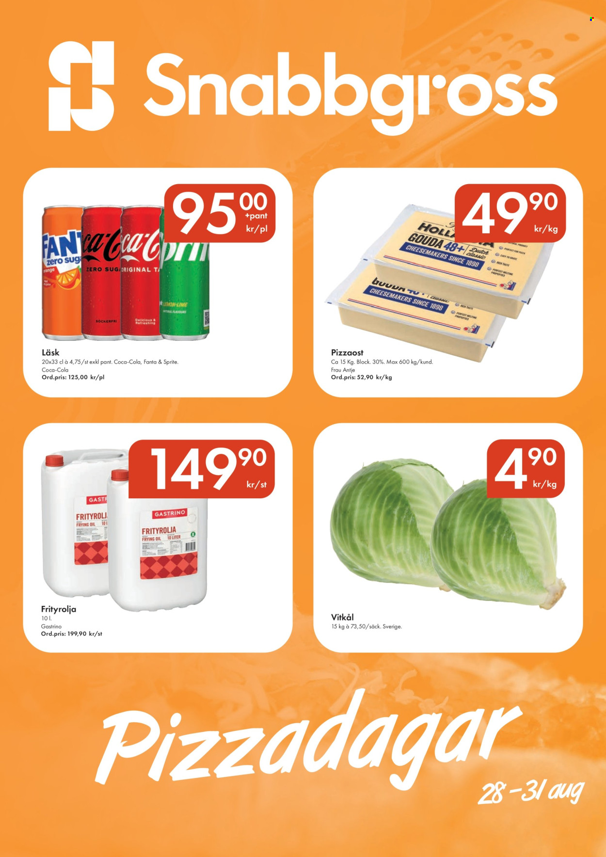 Snabbgross reklamblad - 28/8 2025 - 31/8 2025. Sida 1