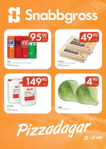 Snabbgross reklamblad - 28/8 2025 - 31/8 2025.
