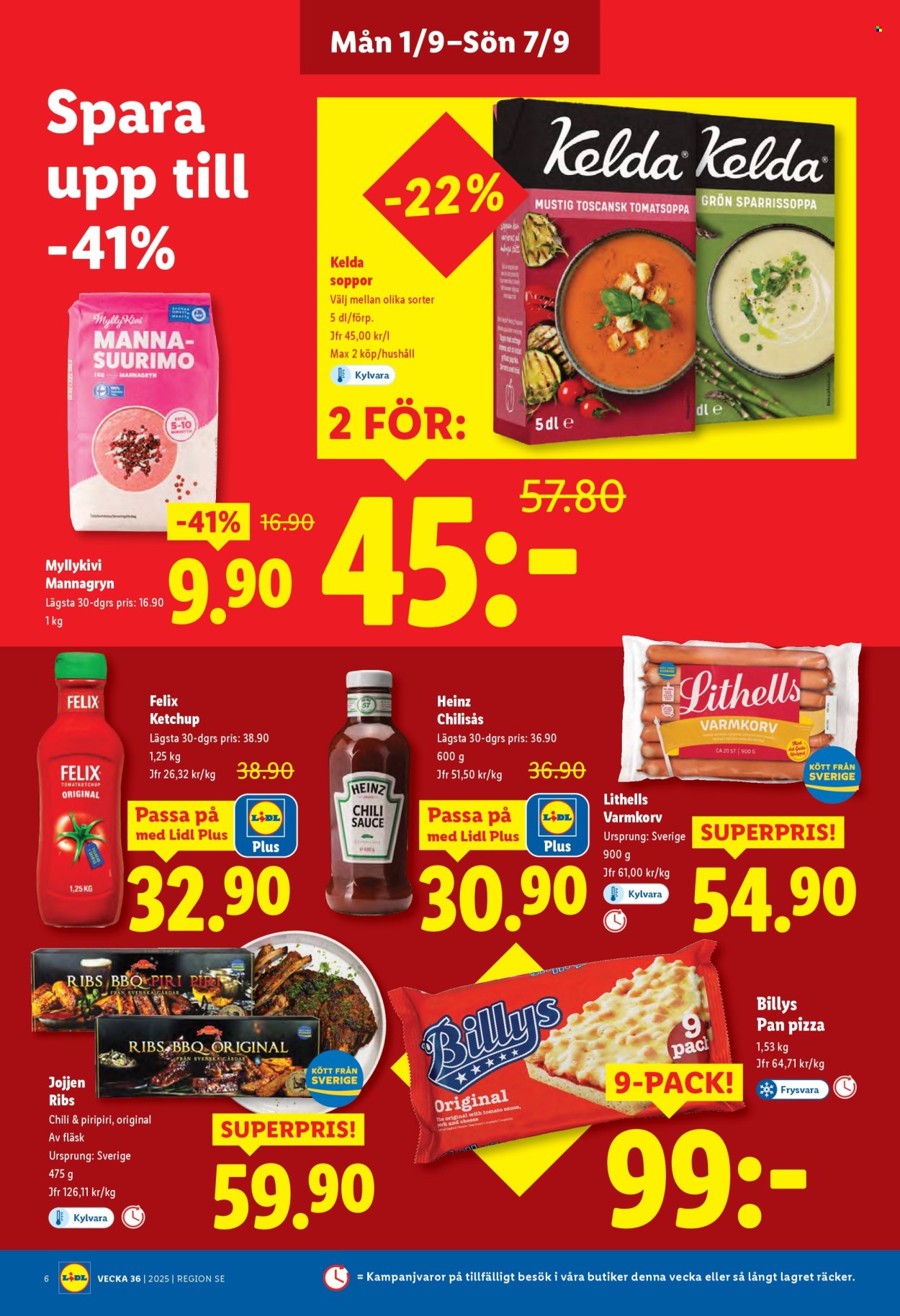 Lidl reklamblad - 1/9 2025 - 7/9 2025. Sida 6