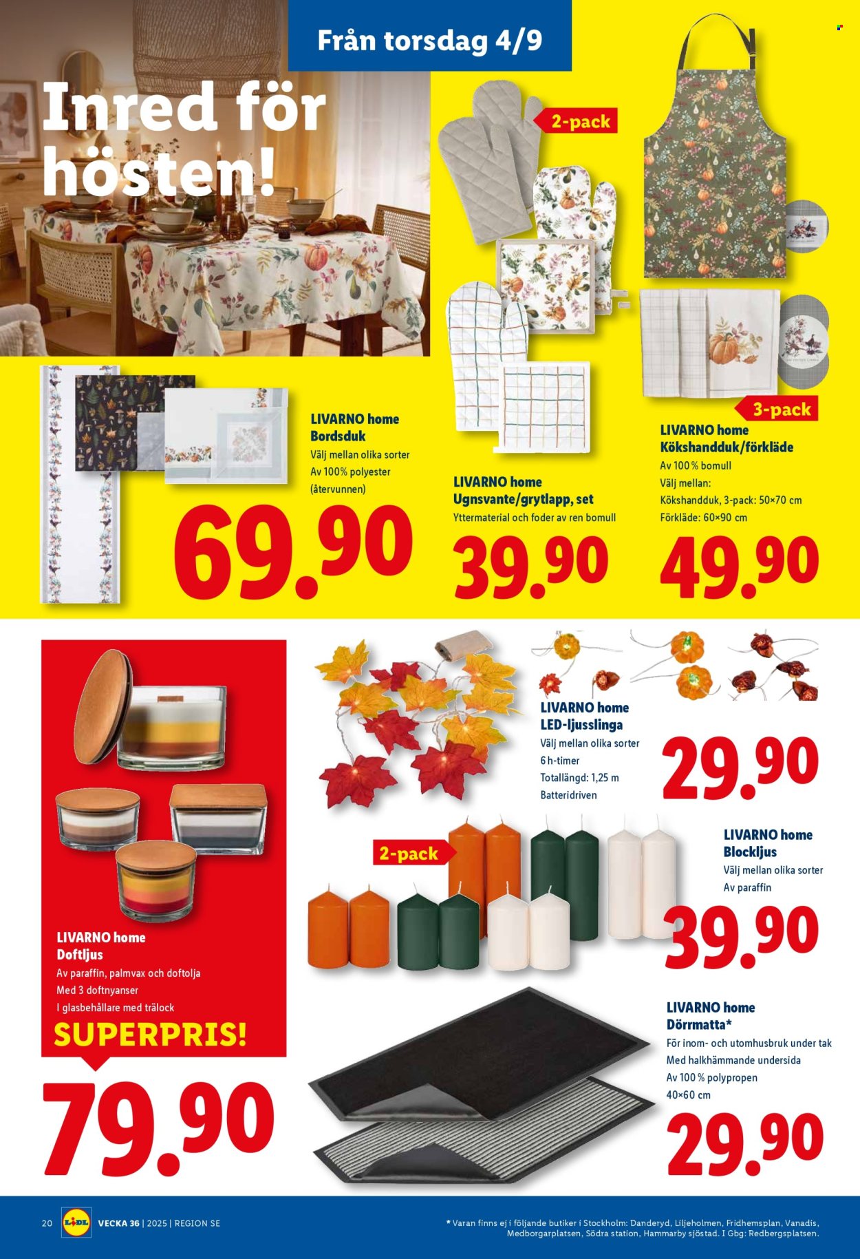 Lidl reklamblad - 1/9 2025 - 7/9 2025. Sida 23