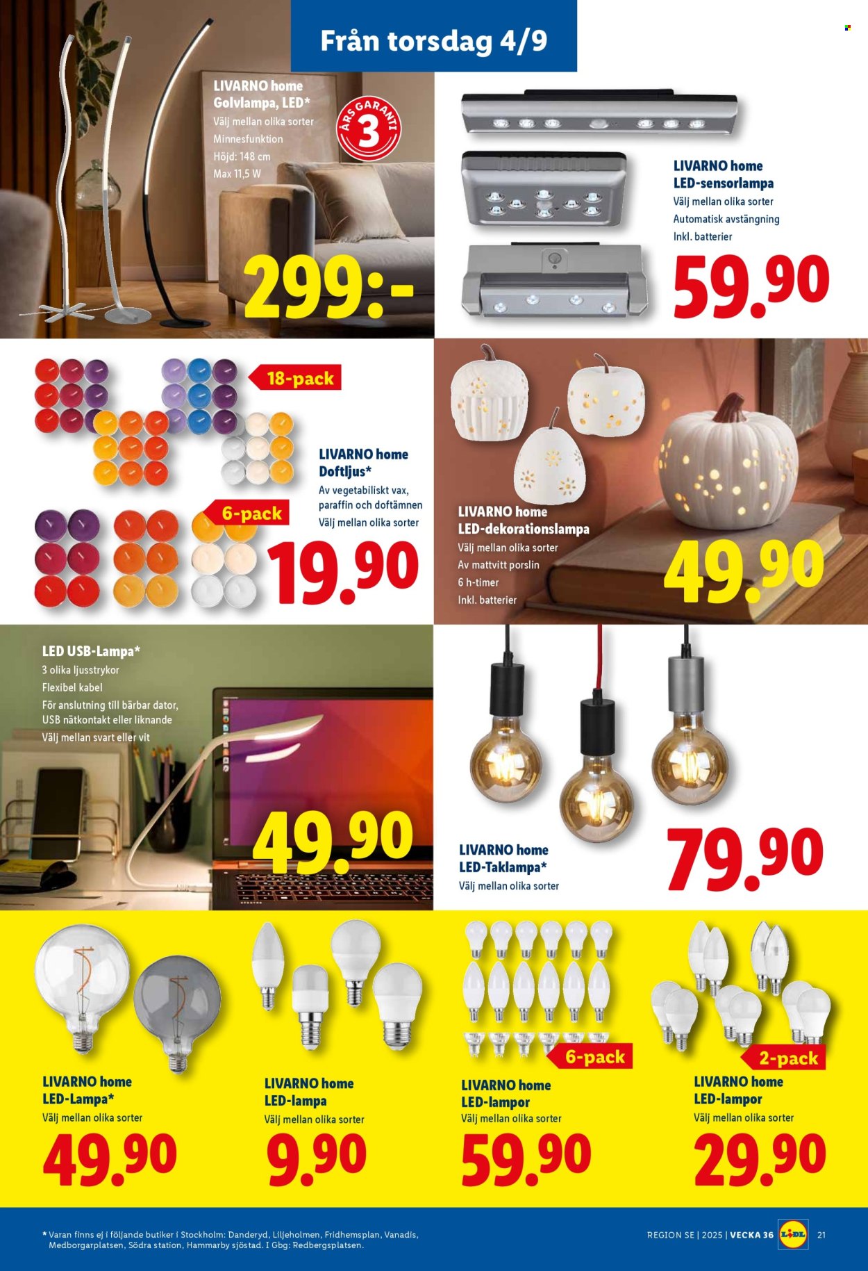 Lidl reklamblad - 1/9 2025 - 7/9 2025. Sida 24