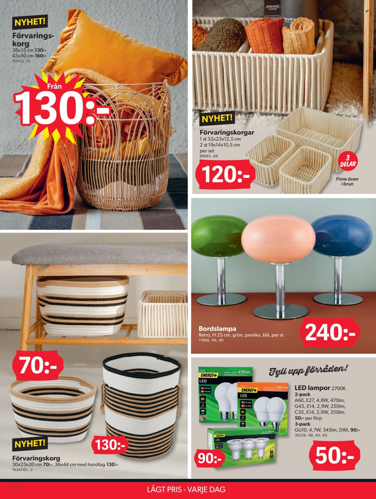 DollarStore reklamblad - 25/8 2025 - 7/9 2025. Sida 12