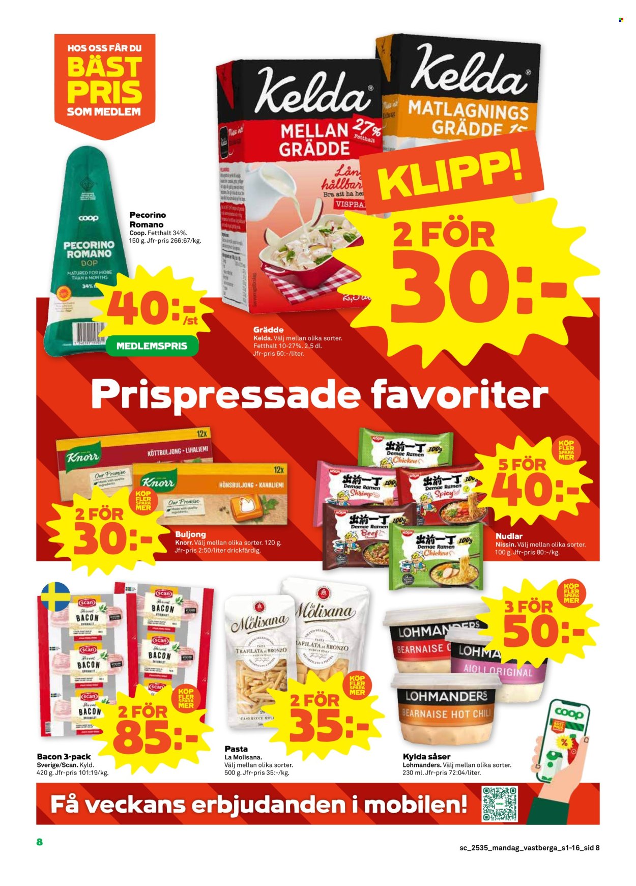 Stora Coop reklamblad - 25/8 2025 - 31/8 2025. Sida 8