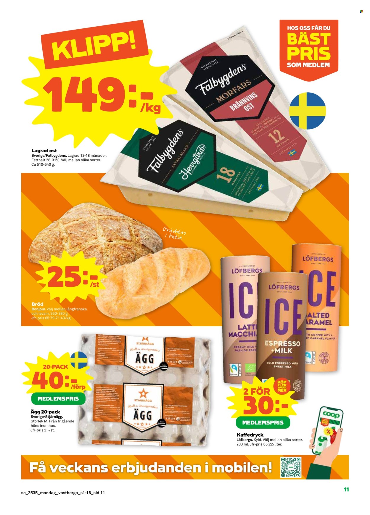 Stora Coop reklamblad - 25/8 2025 - 31/8 2025. Sida 11
