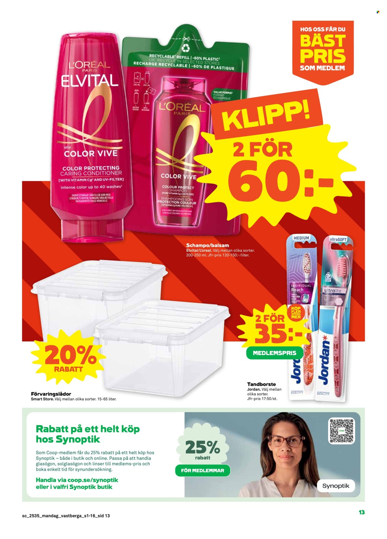 Stora Coop reklamblad - 25/8 2025 - 31/8 2025. Sida 13