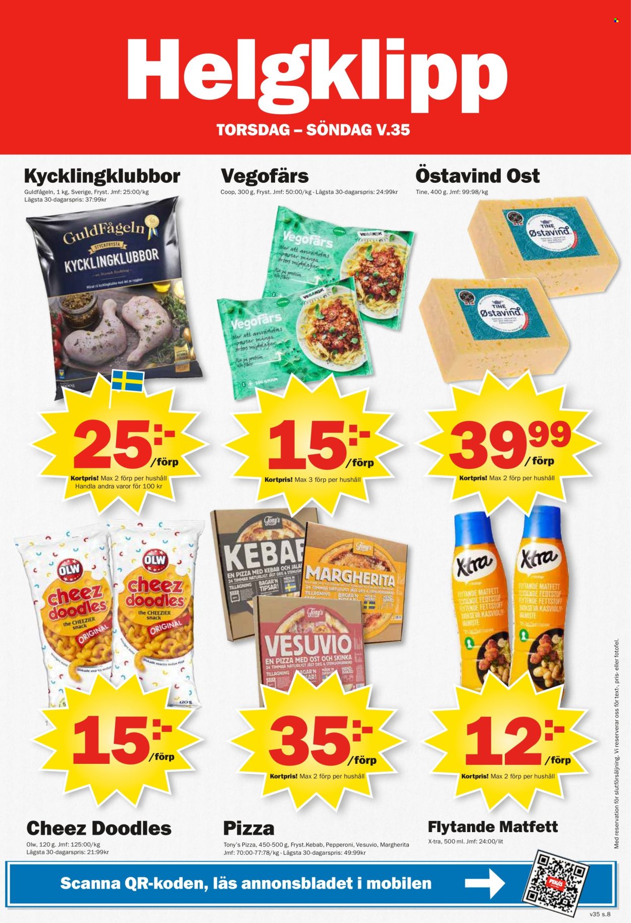 Pekås reklamblad - 25/8 2025 - 31/8 2025. Sida 8