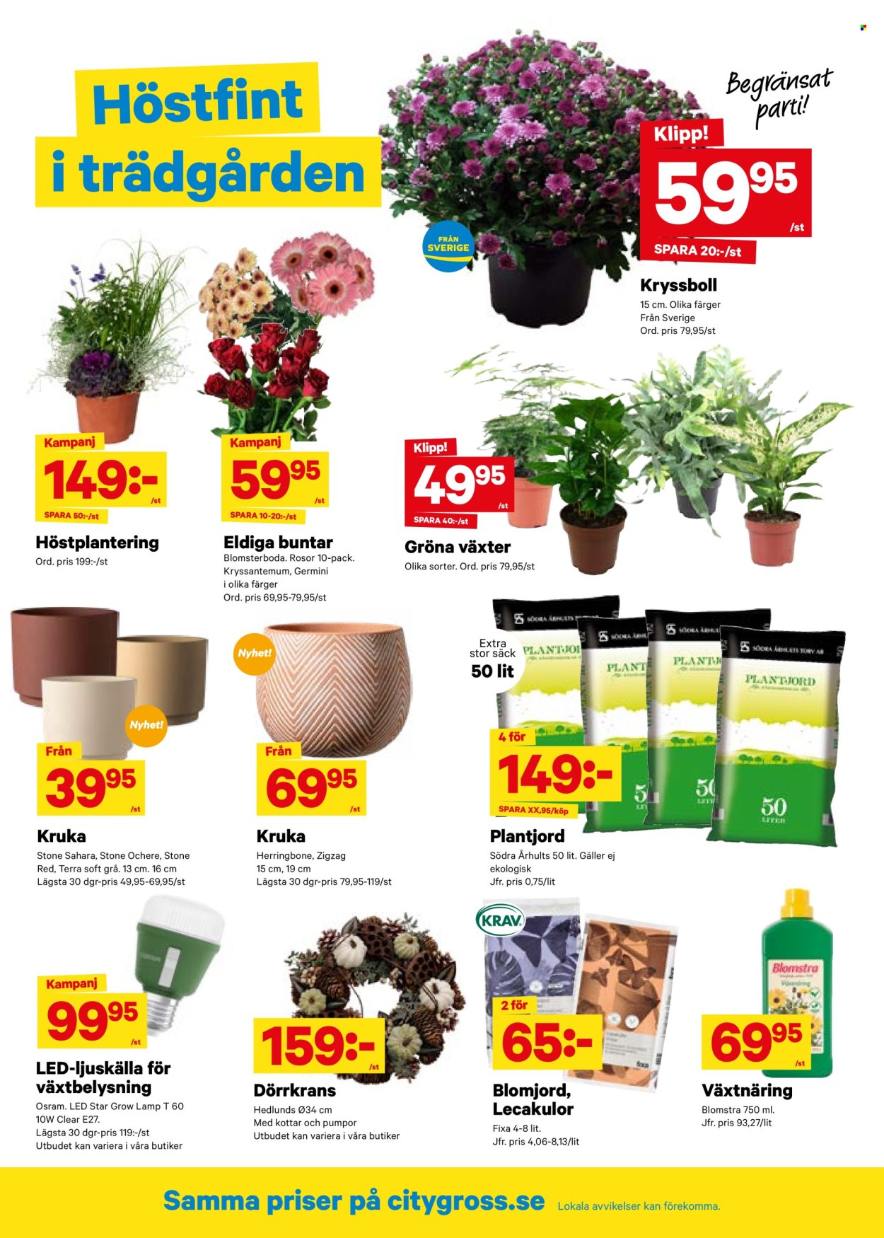 City Gross reklamblad - 25/8 2025 - 31/8 2025. Sida 9