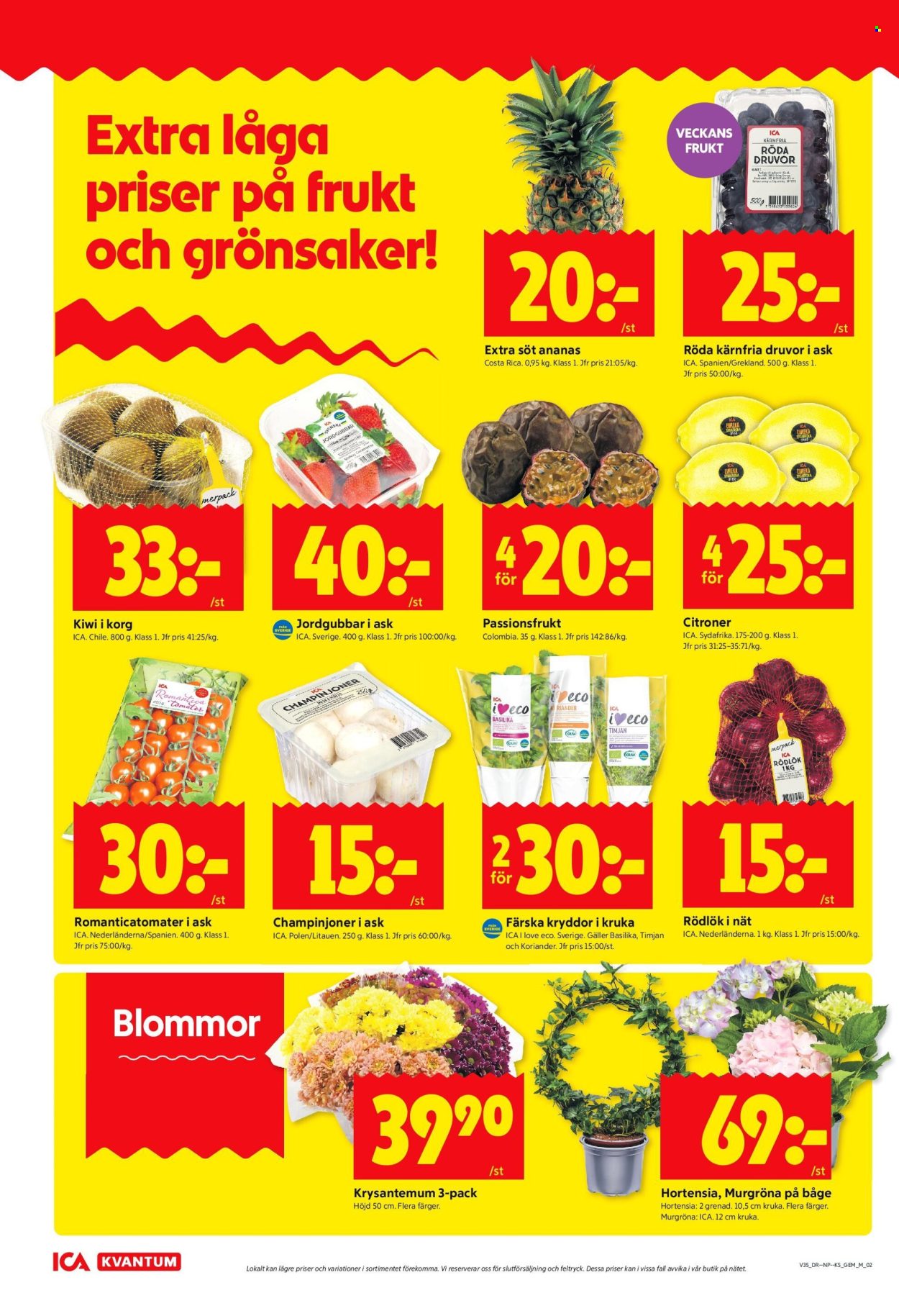 ICA reklamblad - 25/8 2025 - 31/8 2025. Sida 2