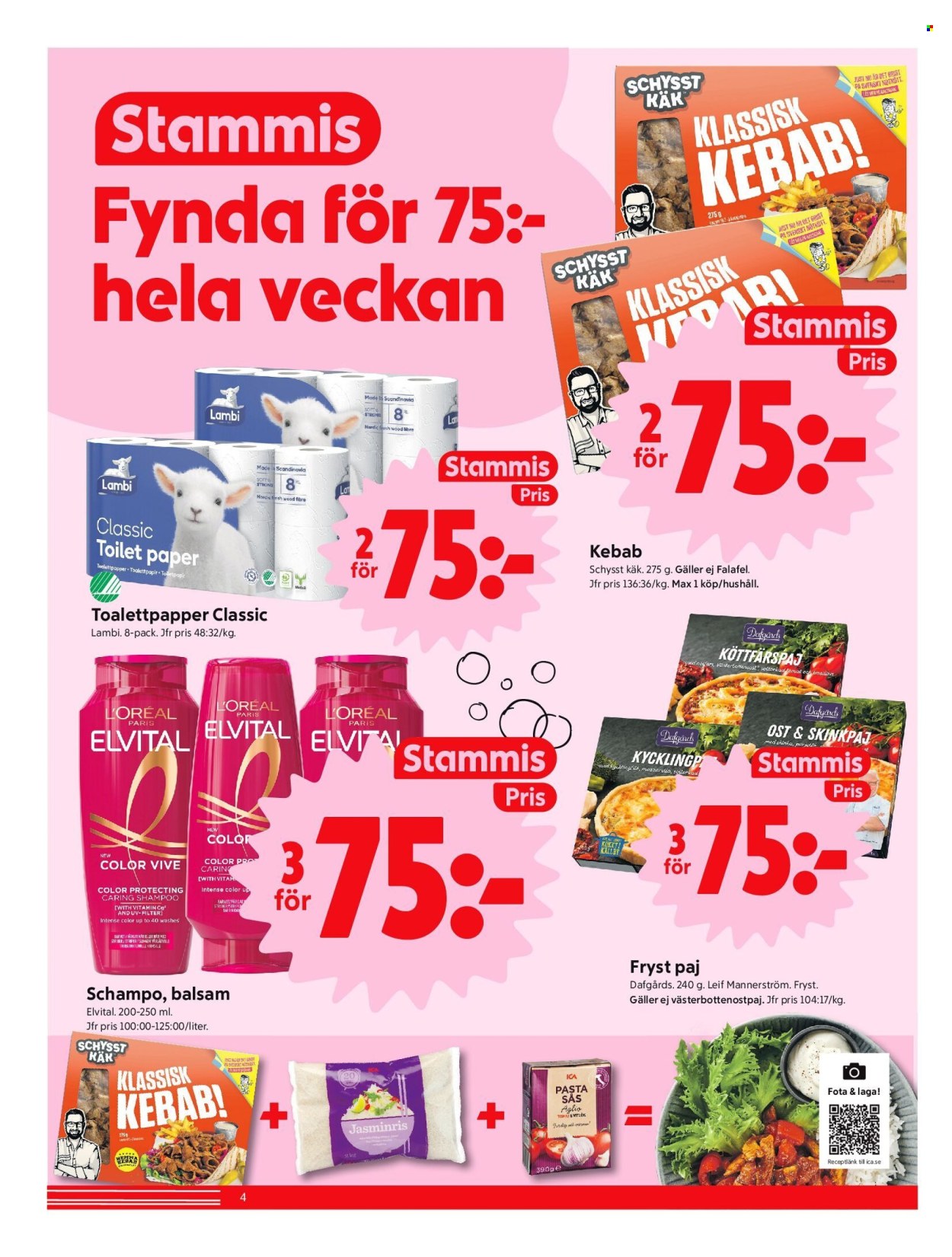 ICA reklamblad - 25/8 2025 - 31/8 2025. Sida 4