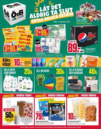 ÖoB reklamblad - 1/9 2025 - 7/9 2025.