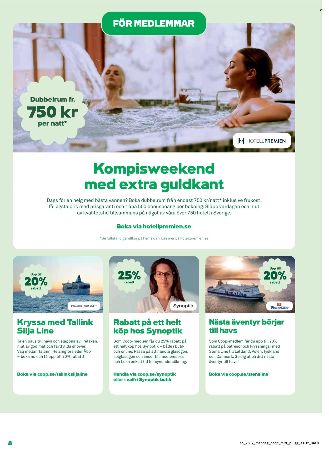 Coop reklamblad - 8/9 2025 - 14/9 2025. Sida 8