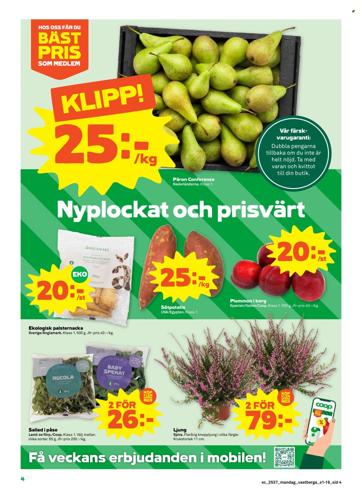Stora Coop reklamblad - 8/9 2025 - 14/9 2025. Sida 4