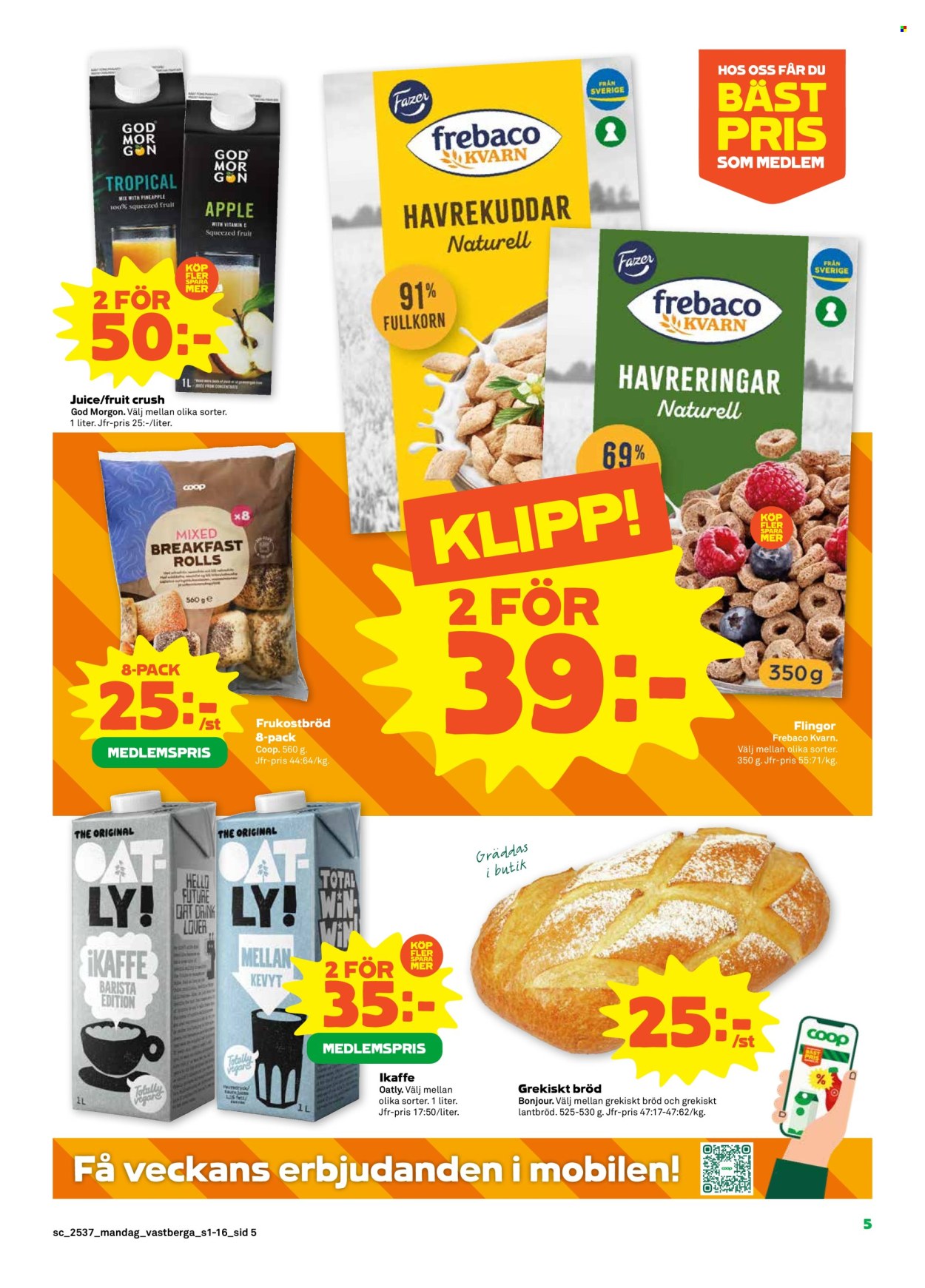 Stora Coop reklamblad - 8/9 2025 - 14/9 2025. Sida 5