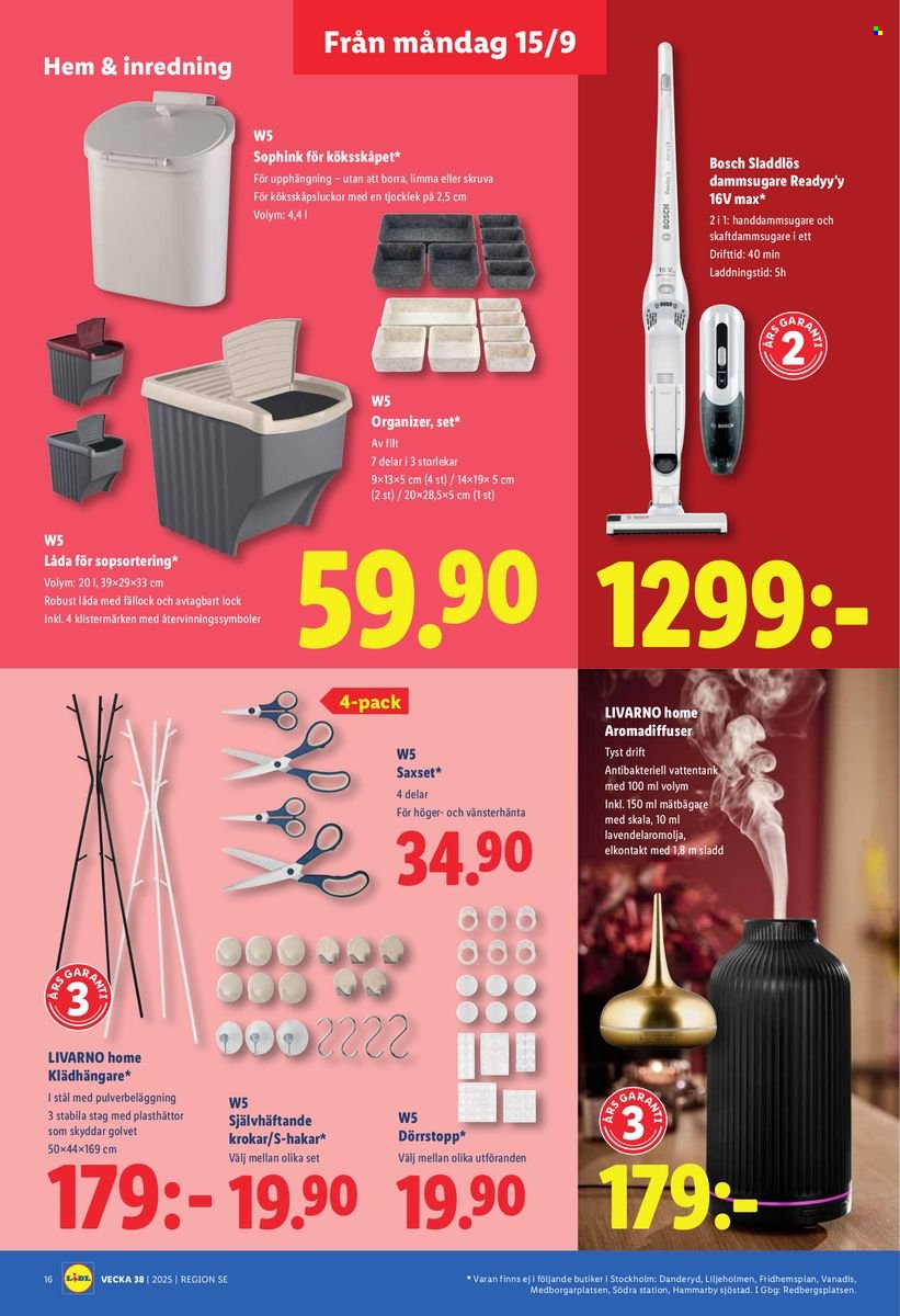 Lidl reklamblad - 15/9 2025 - 21/9 2025. Sida 22