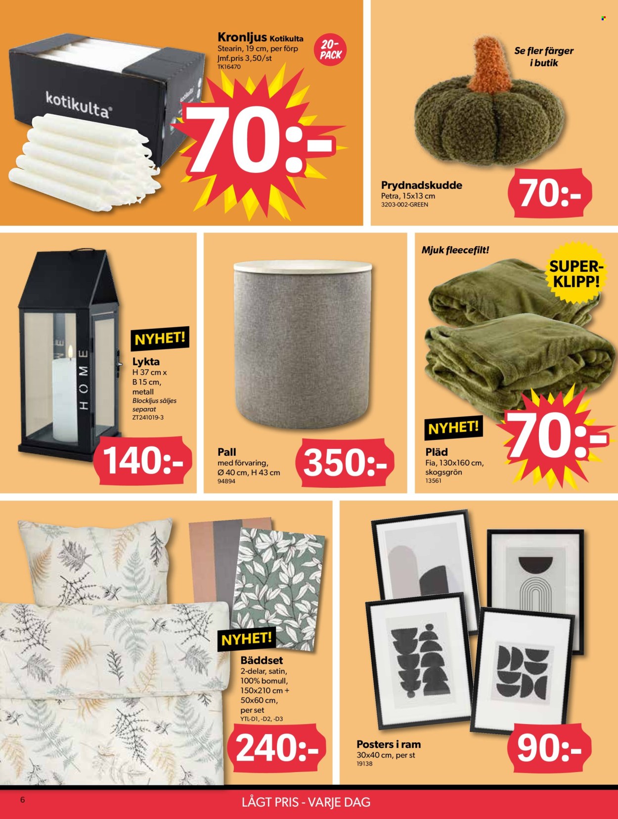 DollarStore reklamblad - 8/9 2025 - 21/9 2025. Sida 6