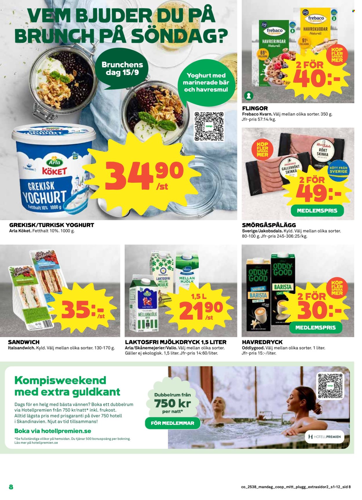Coop reklamblad - 15/9 2025 - 21/9 2025. Sida 8