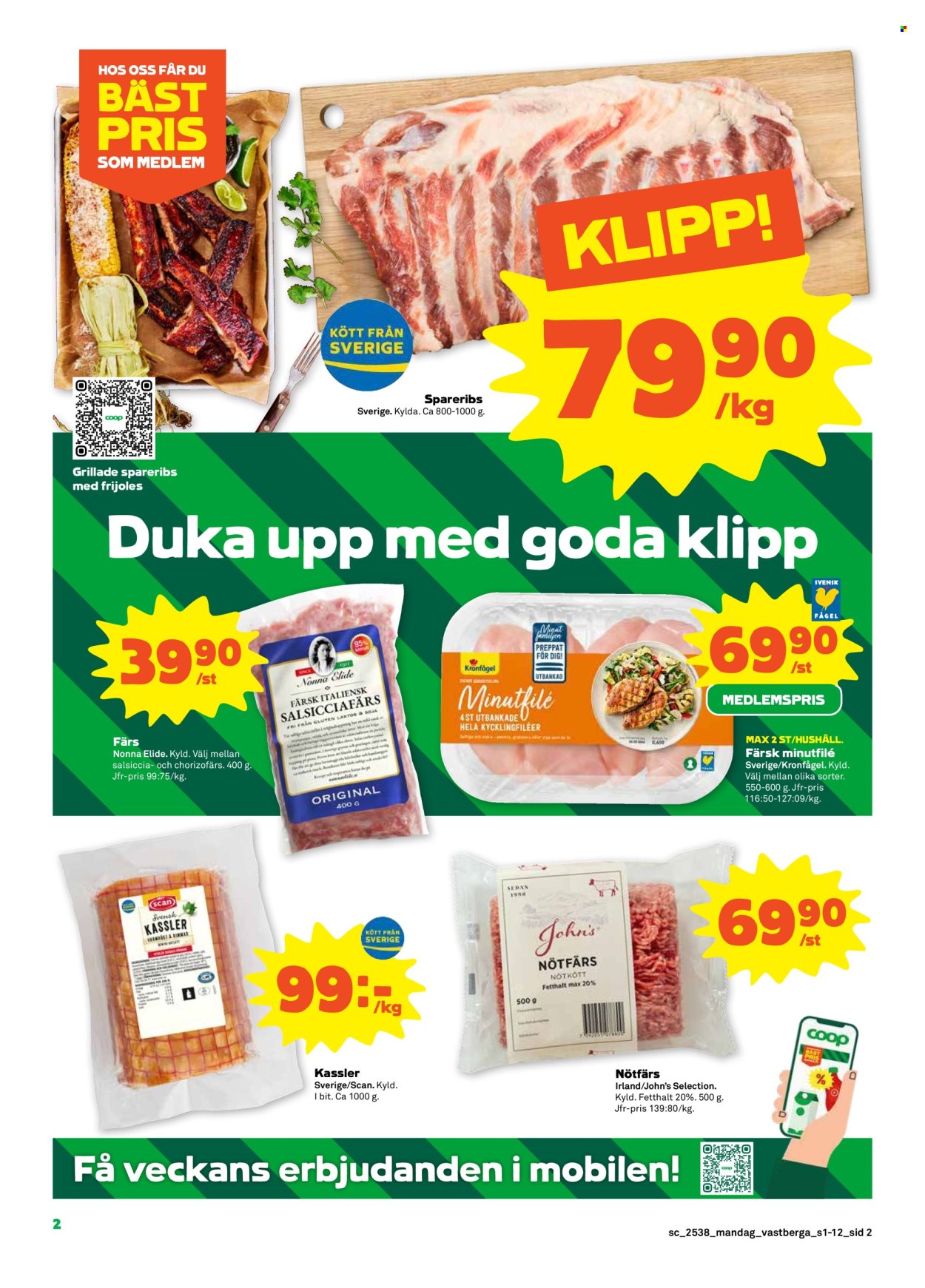Stora Coop reklamblad - 15/9 2025 - 21/9 2025. Sida 2